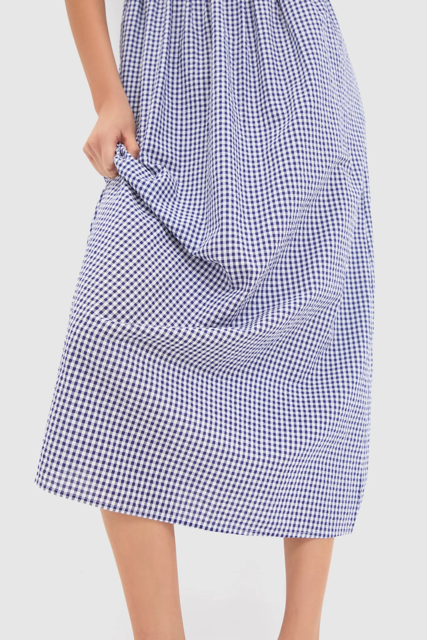 Navy Gingham Madeline Nap Dress - Image 4
