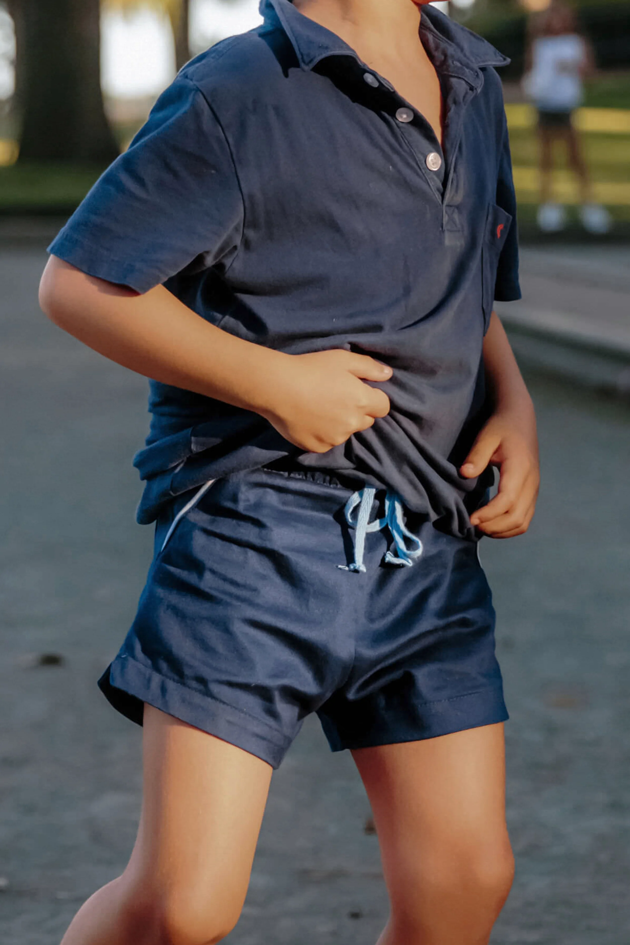 Navy Grayson Shorts - Image 2