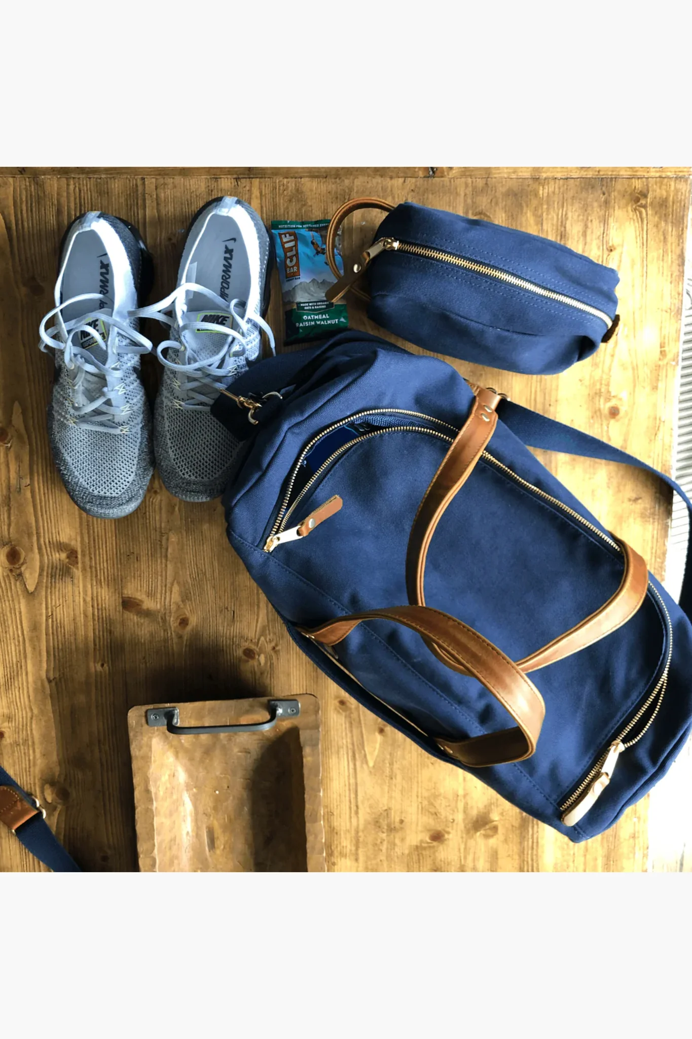 Navy Canvas Heritage Commuter Duffel - Image 3