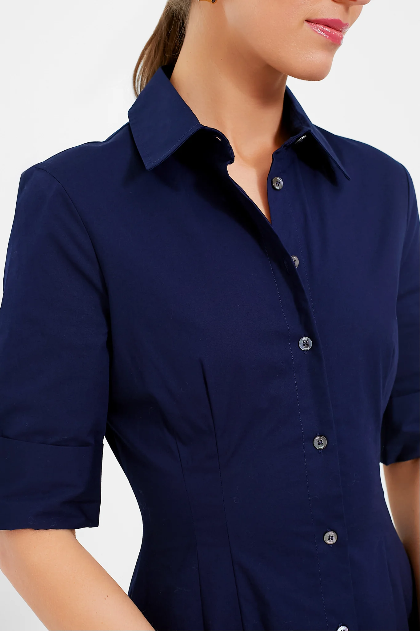 Navy Joan Maxi Dress - Image 5