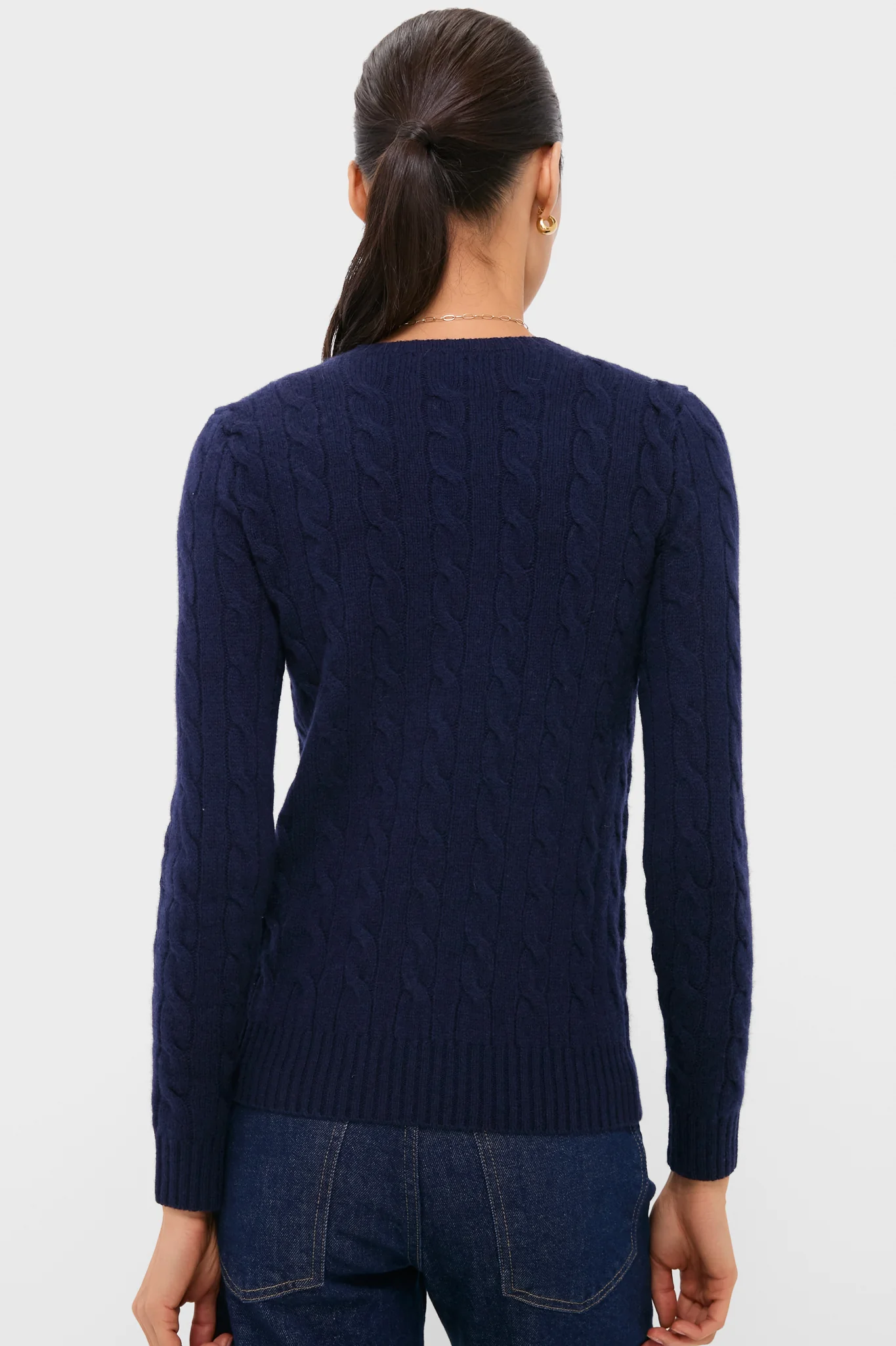 Navy Juliana Longsleeve Pullover - Image 4