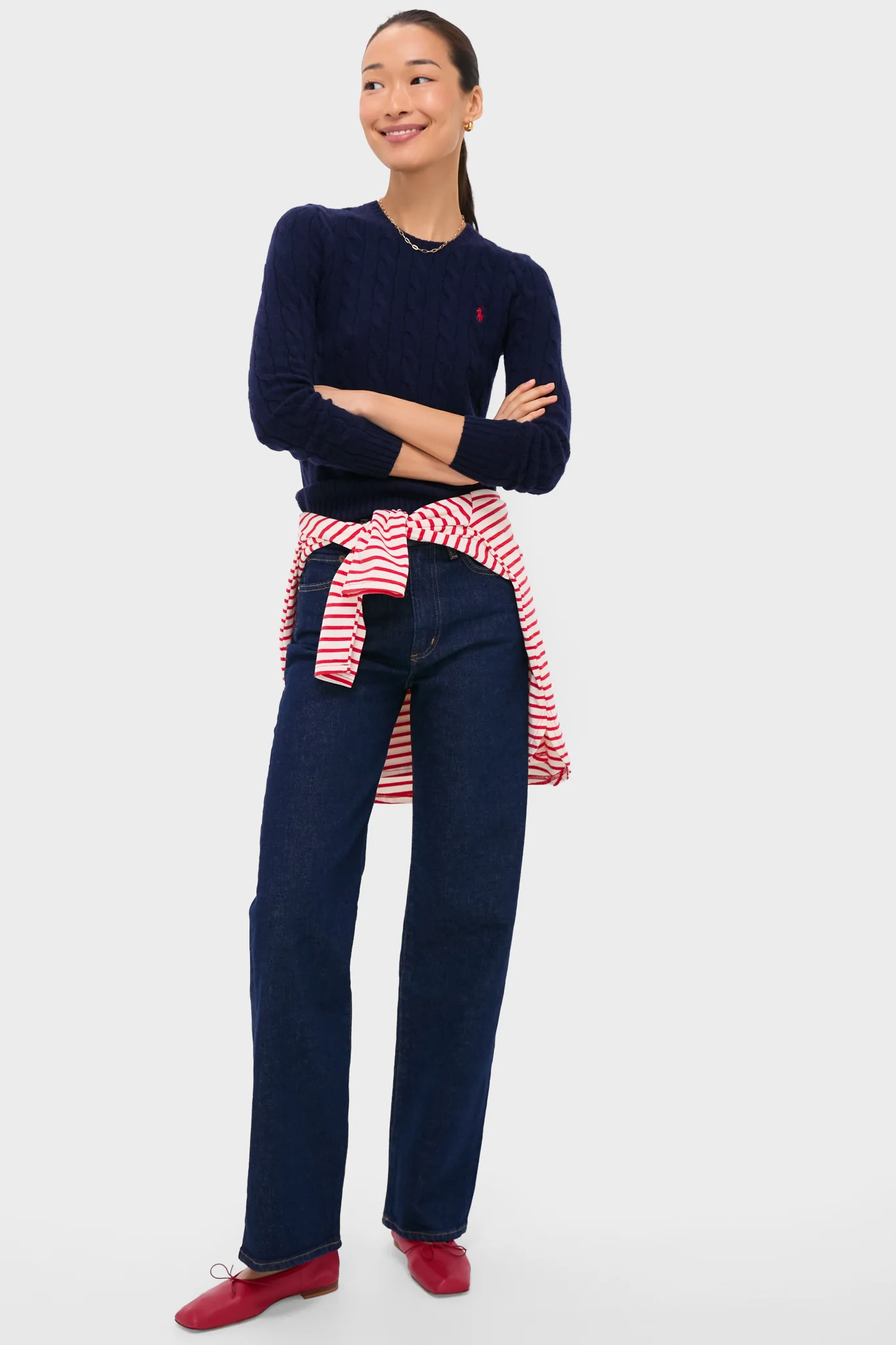 Navy Juliana Longsleeve Pullover - Image 6