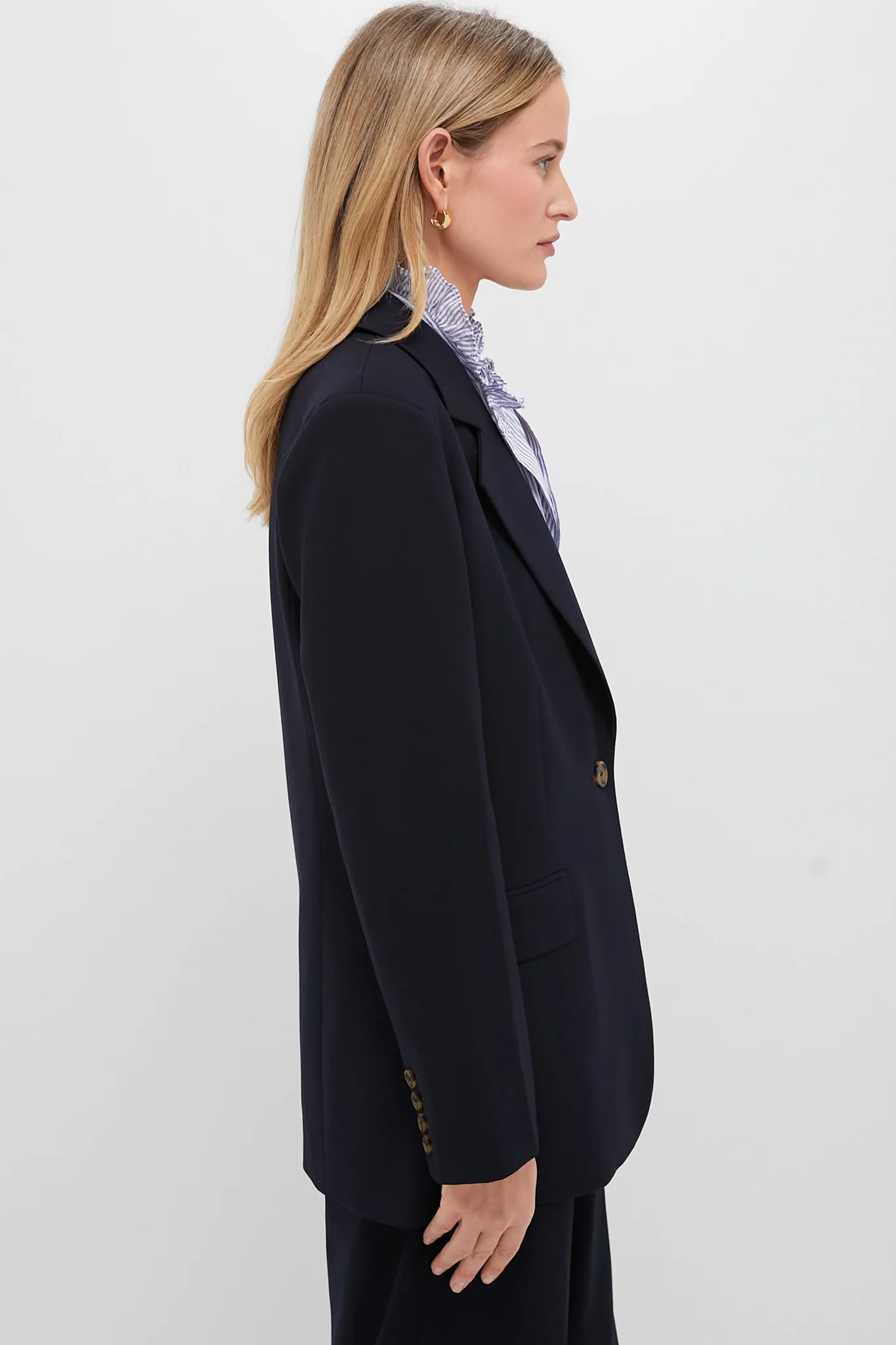 Navy Leo Blazer - Image 3