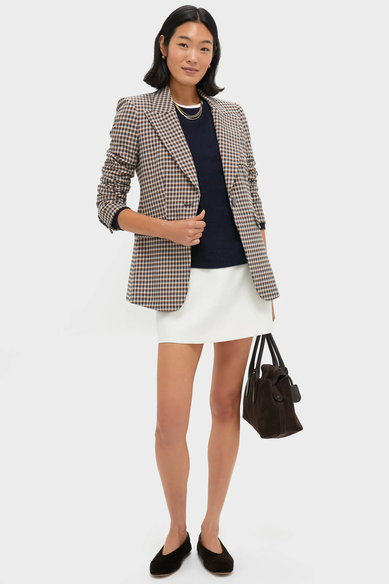 Navy Multi Livvy Dickey Jacket - Image 2