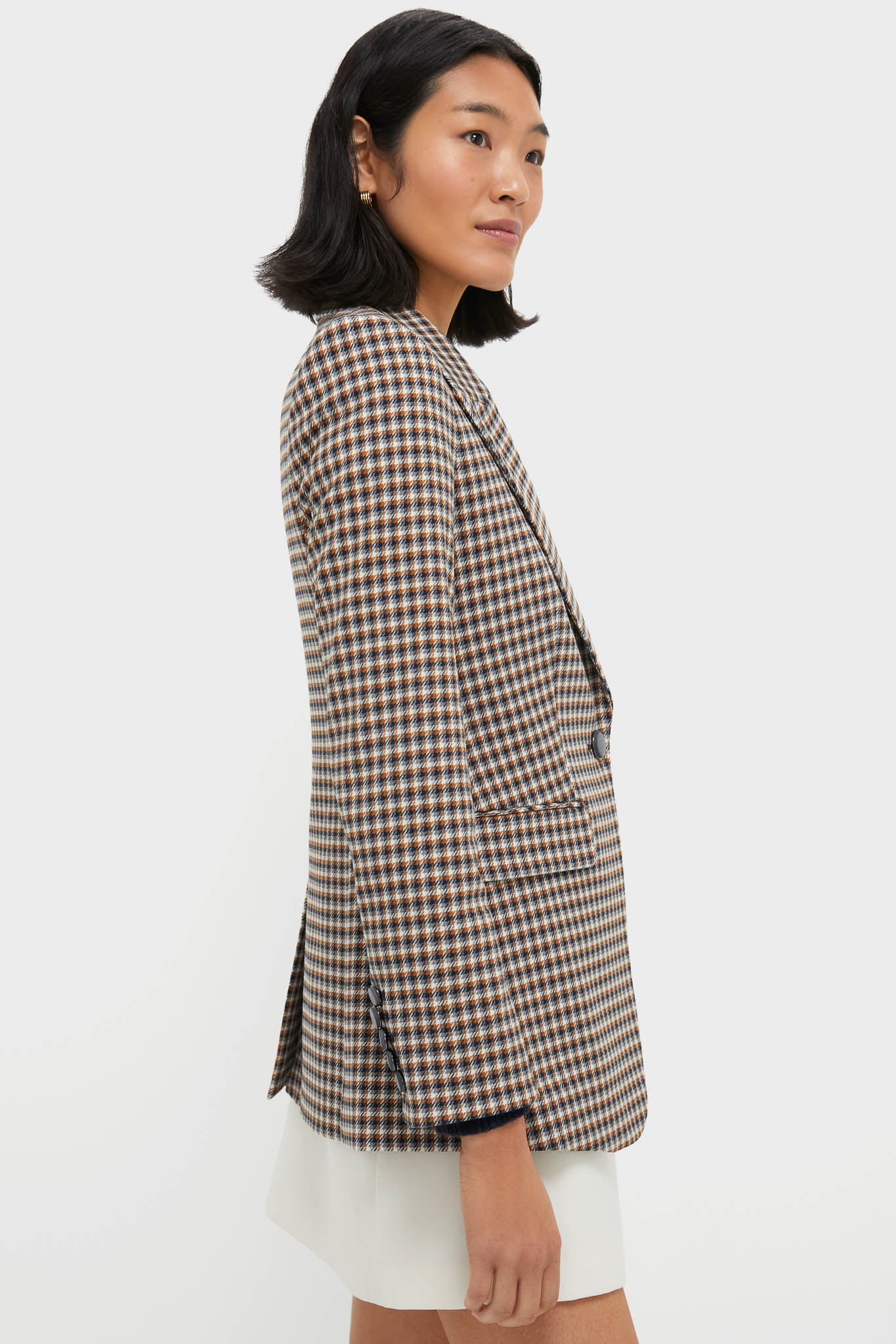 Navy Multi Livvy Dickey Jacket - Image 3