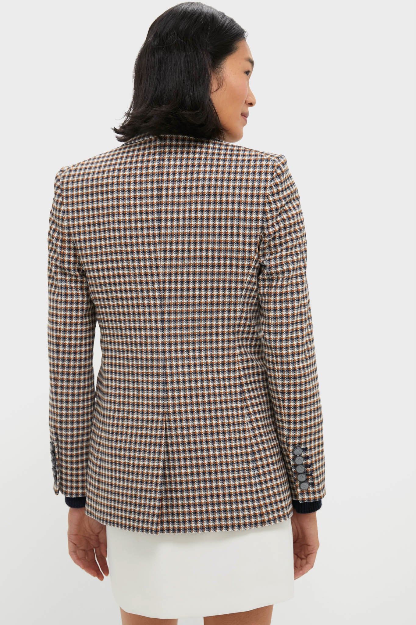 Navy Multi Livvy Dickey Jacket - Image 4