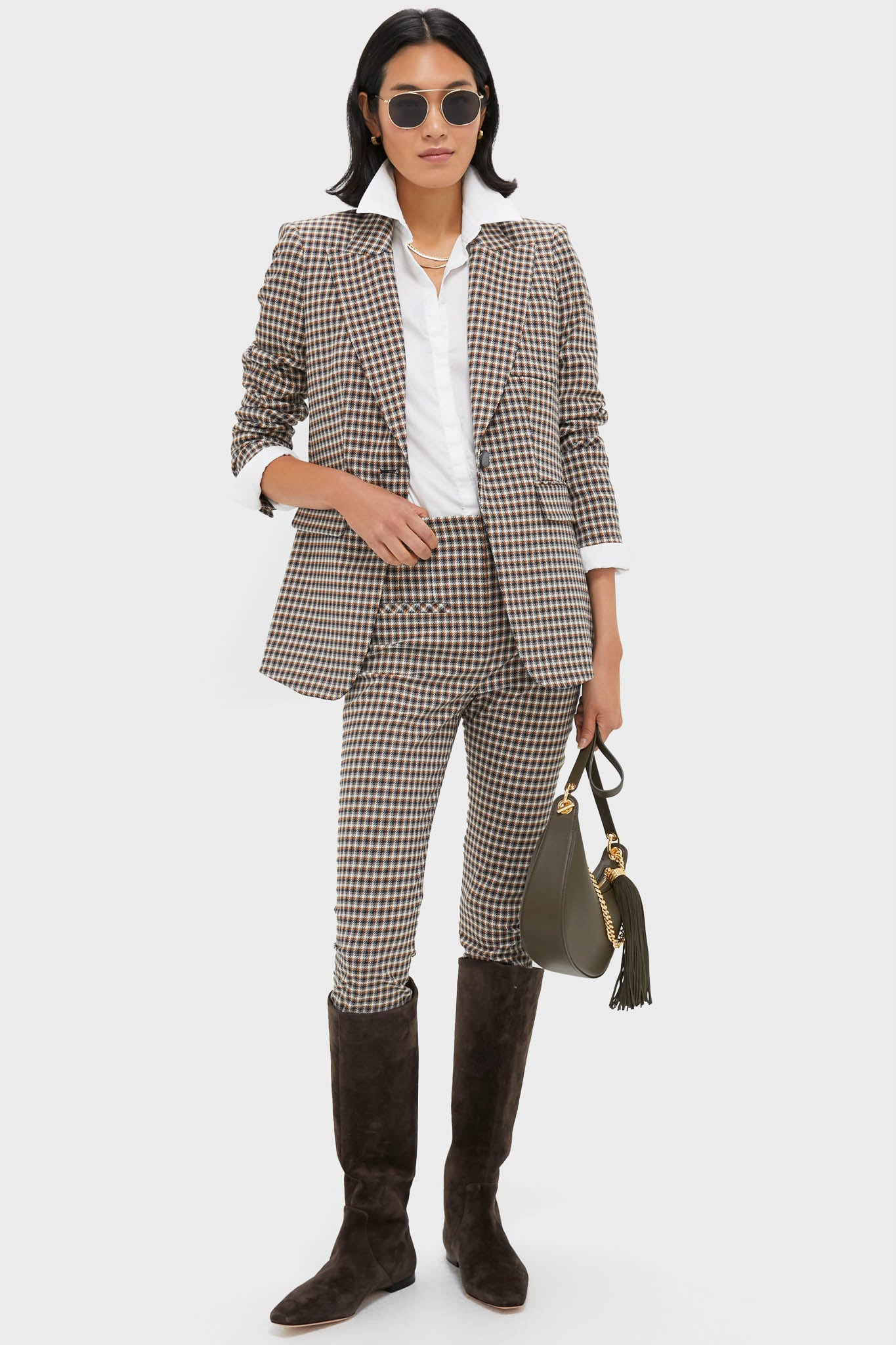 Navy Multi Livvy Dickey Jacket - Image 6