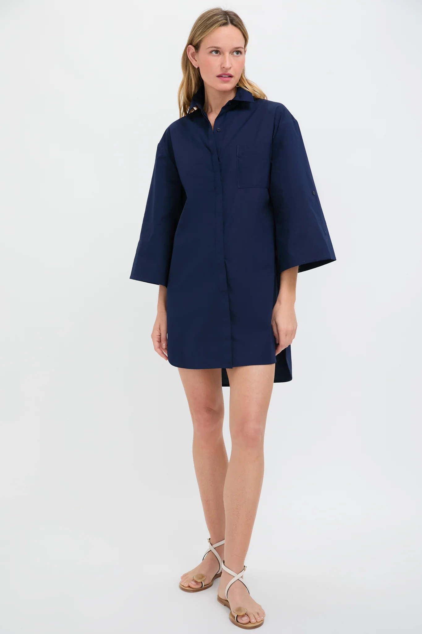 Navy Nico Dress - Image 6
