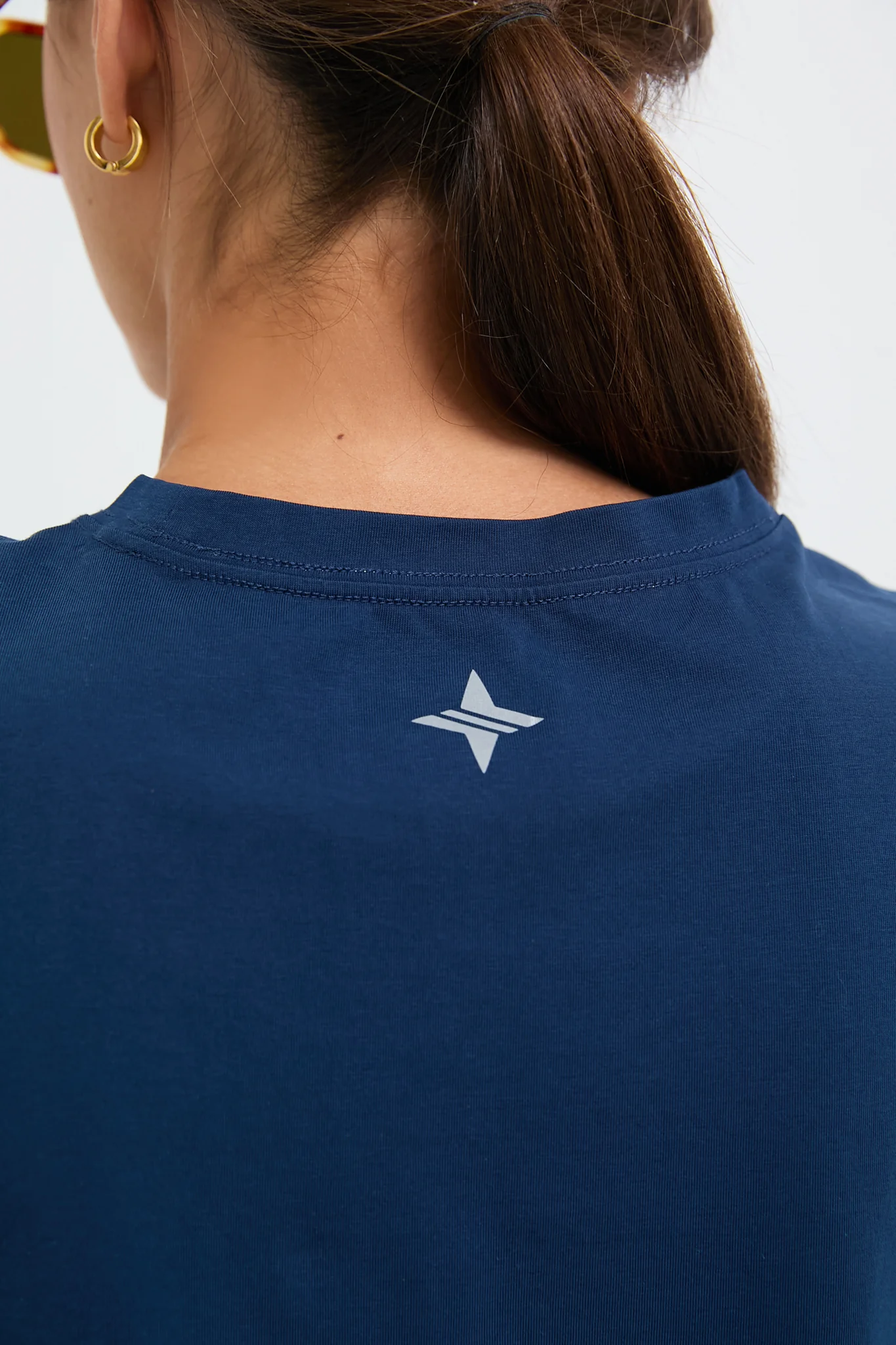 Navy Performance Cotton Sasha Tank - Image 5
