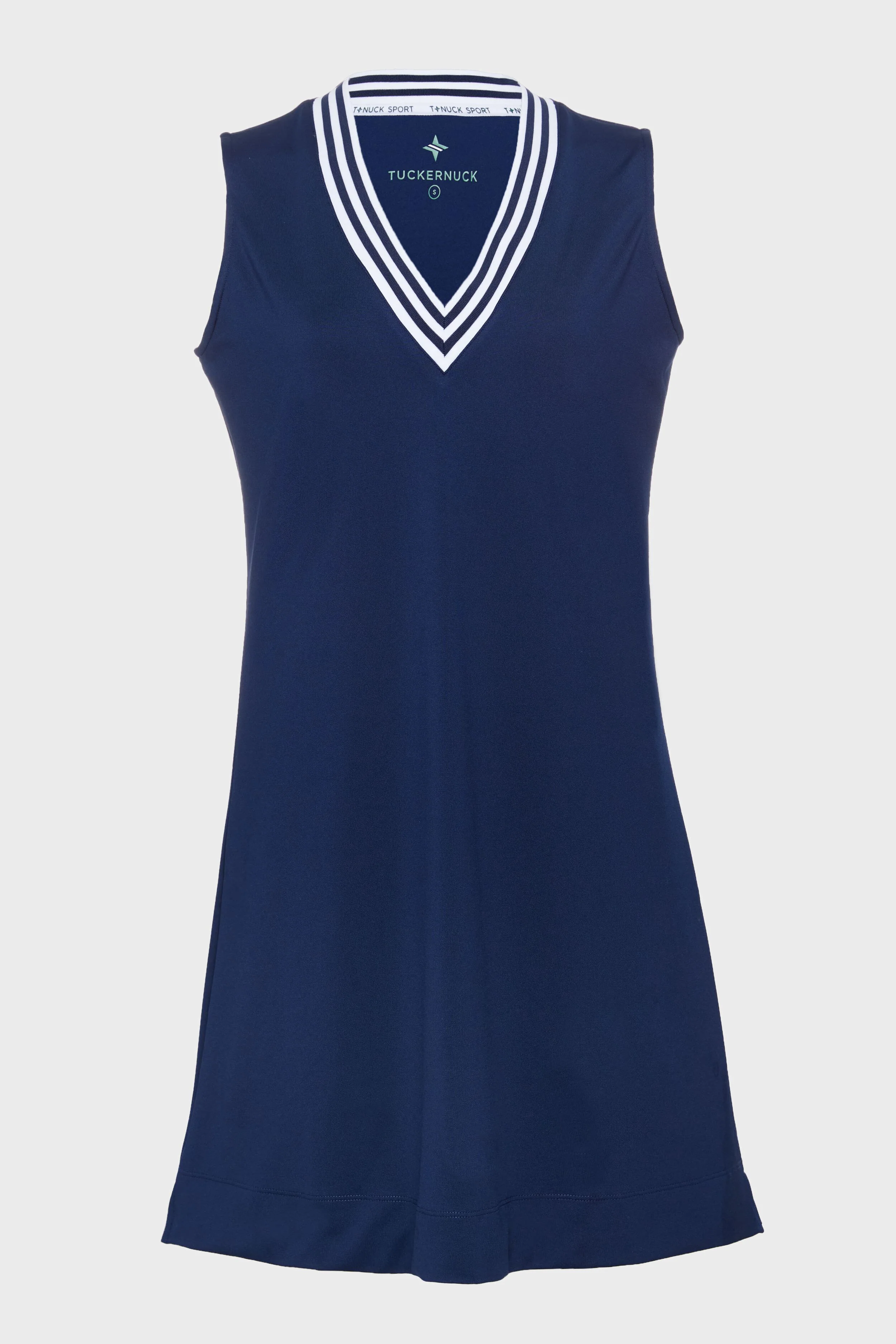 Navy Performance Jersey Suzanne Tennis Dress - Image 7