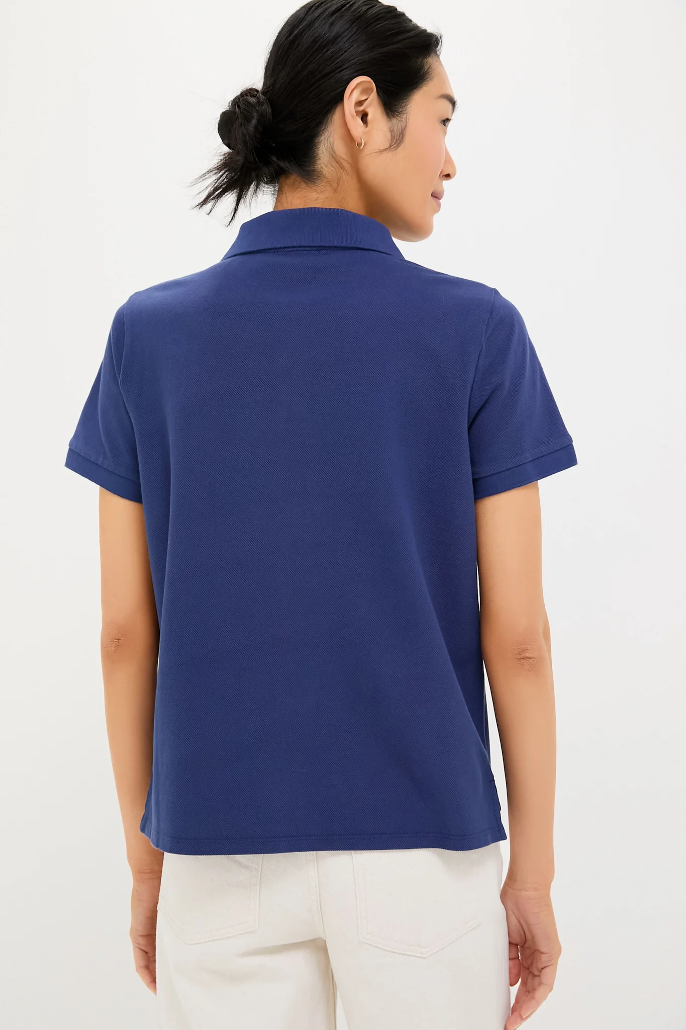 Navy Pique Murray Classic Polo - Image 5