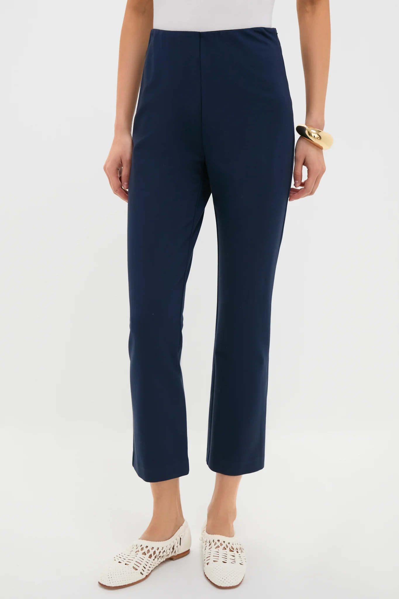 Navy Ponte Ashford Pants - Image 2