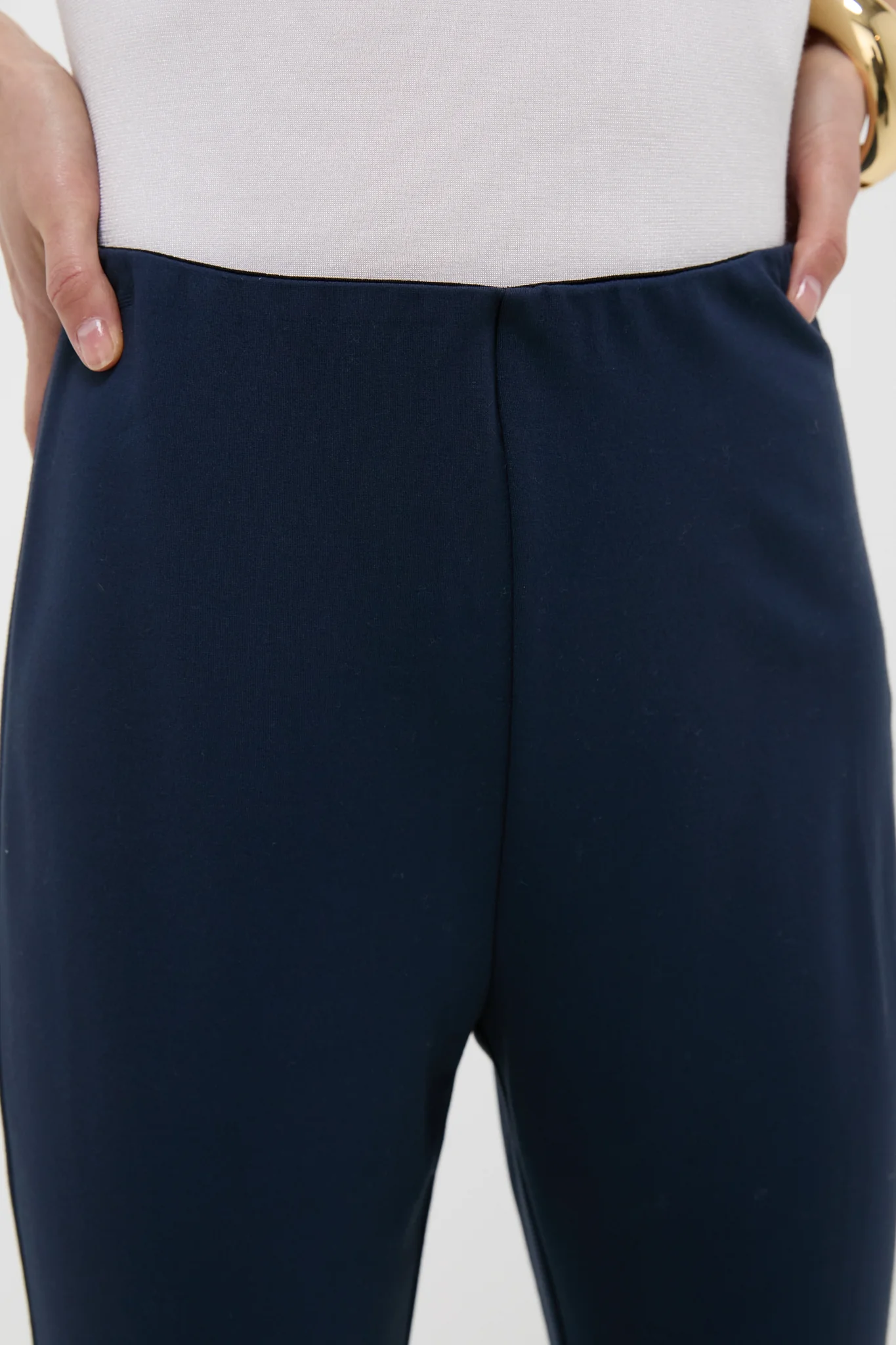 Navy Ponte Ashford Pants - Image 6