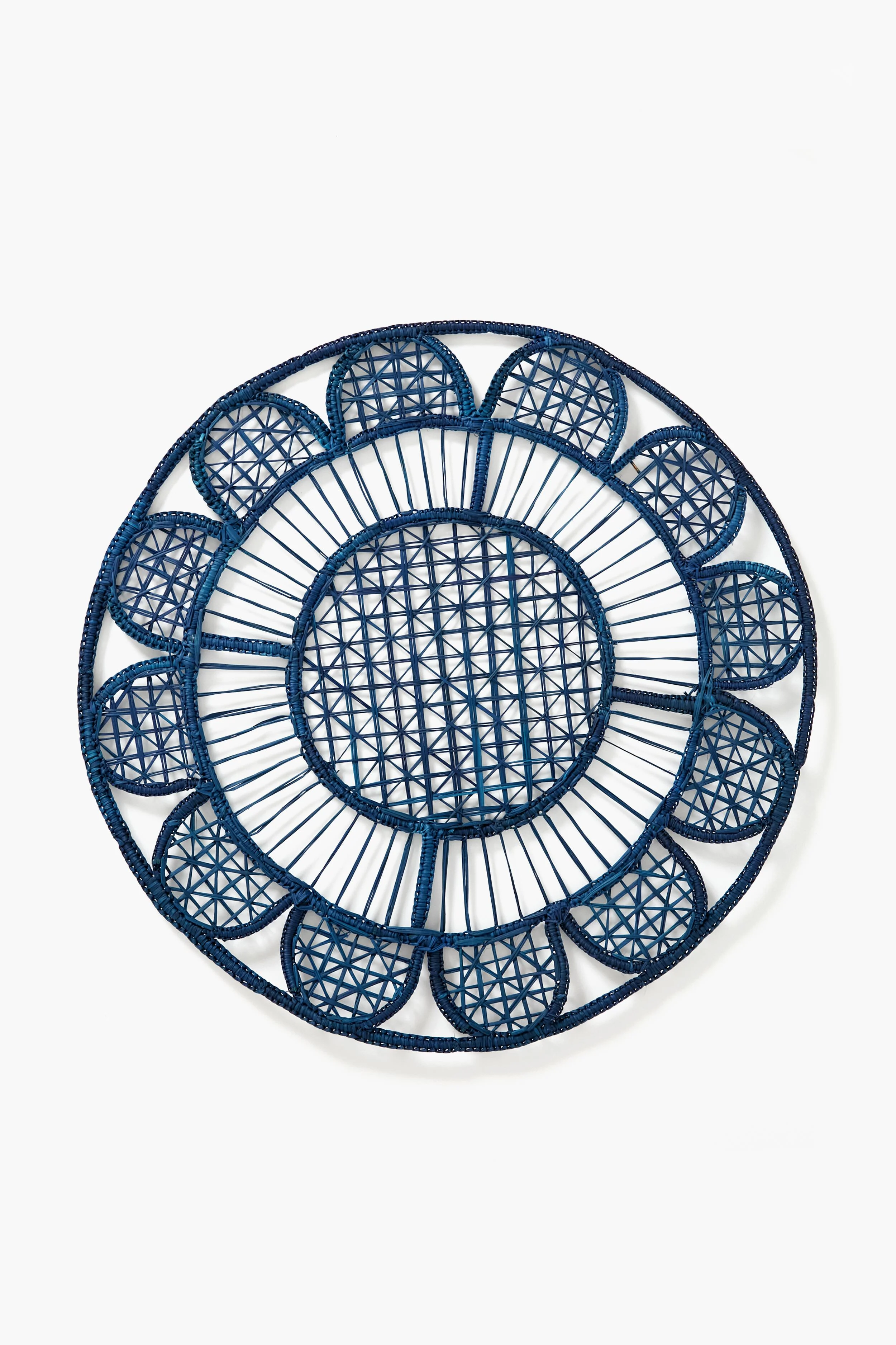 Navy Poppy Placemat Set of 4