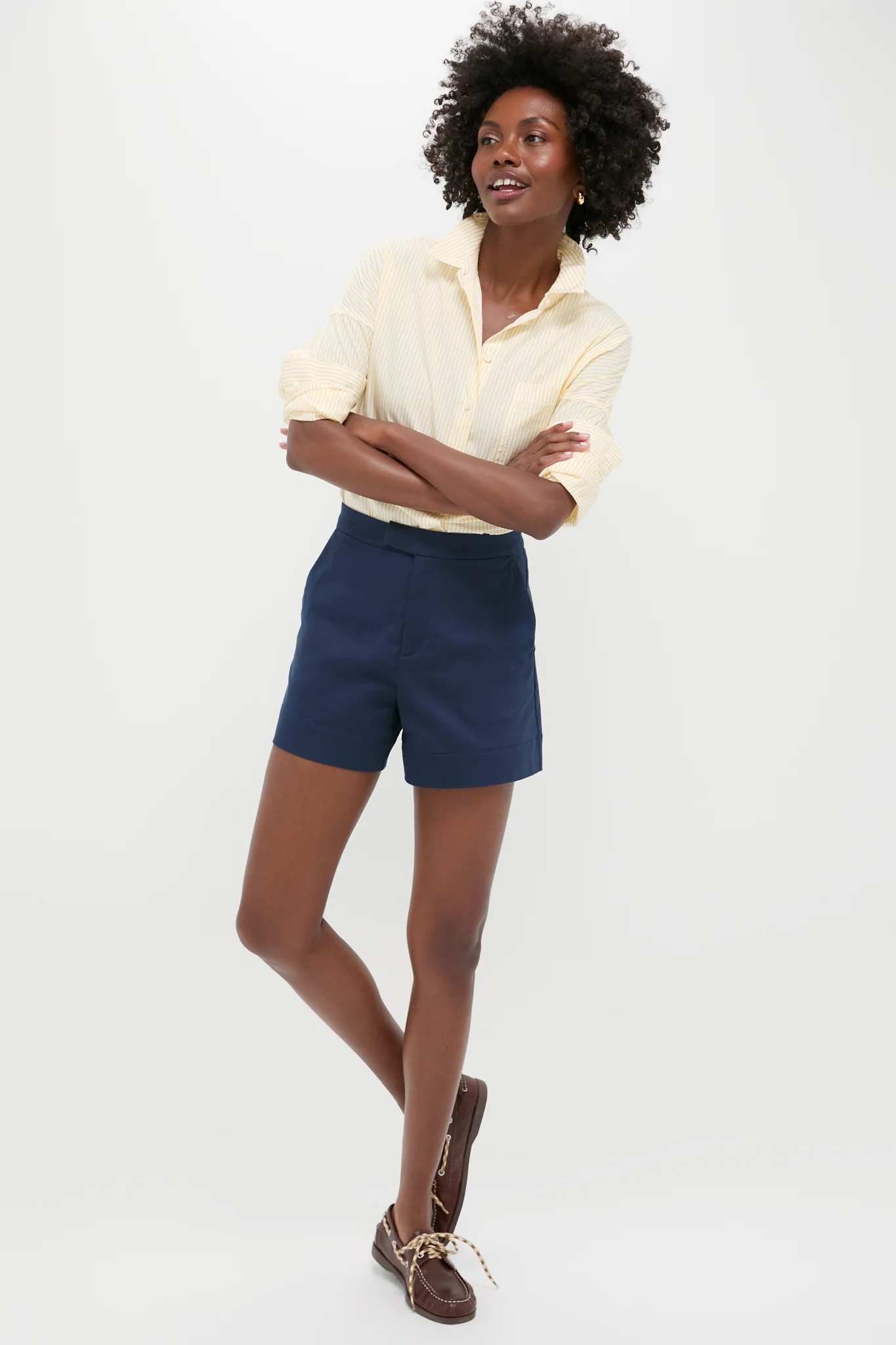 Navy Ruth Shorts - Image 6