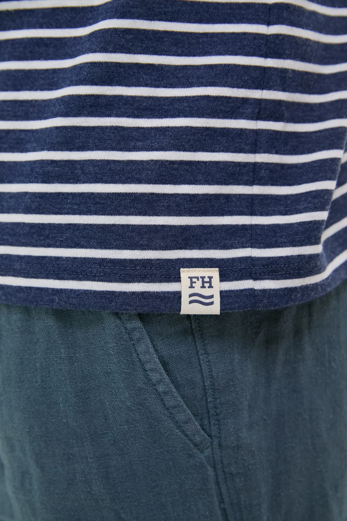 Navy Sailing Stripe Kismet Tee - Image 5
