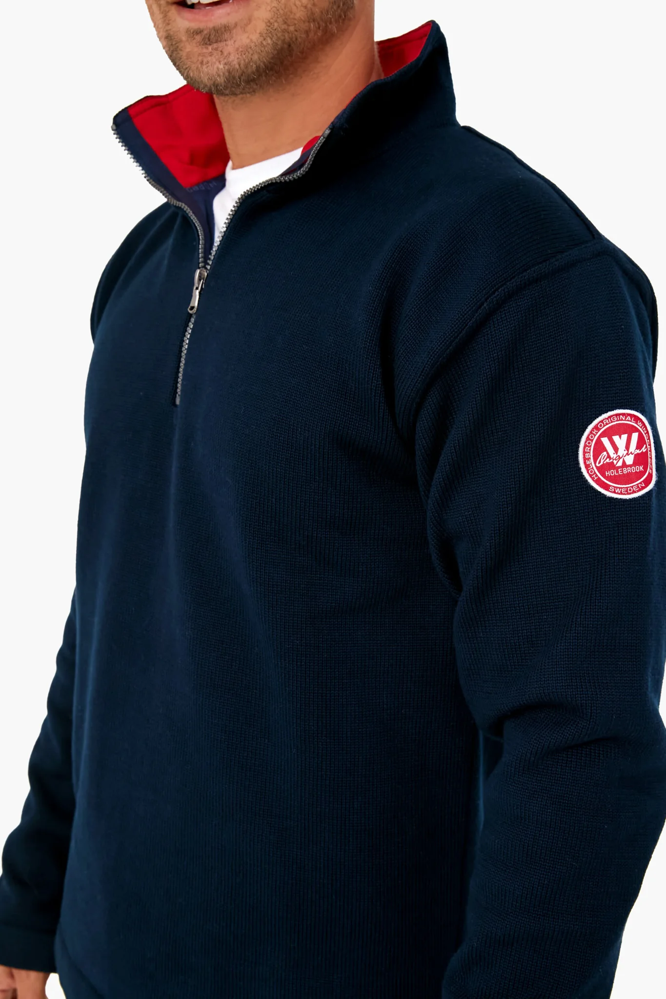 Navy Skipper Windproof Sweater - Image 2