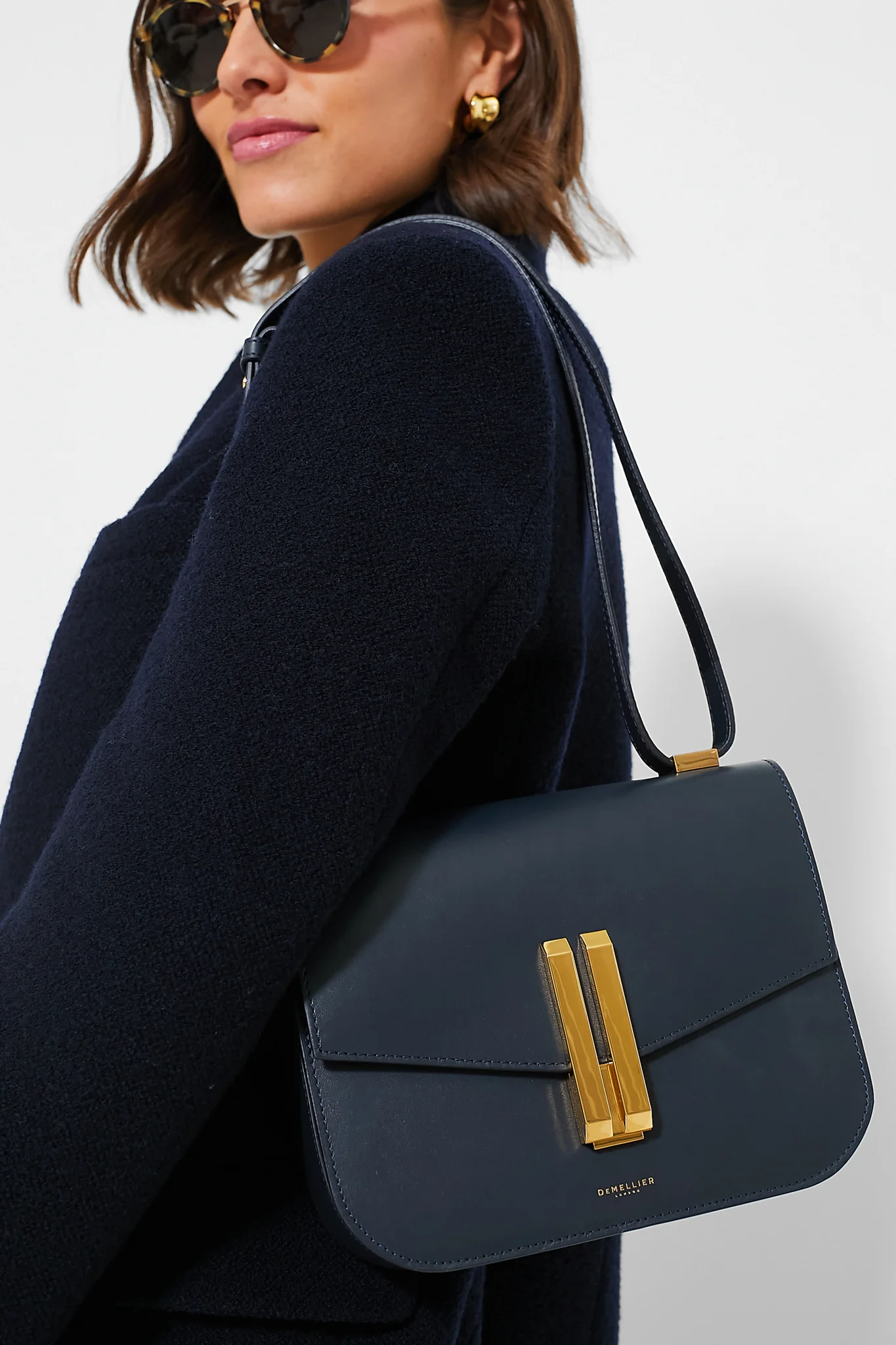 Navy Smooth Vancouver Bag - Image 2