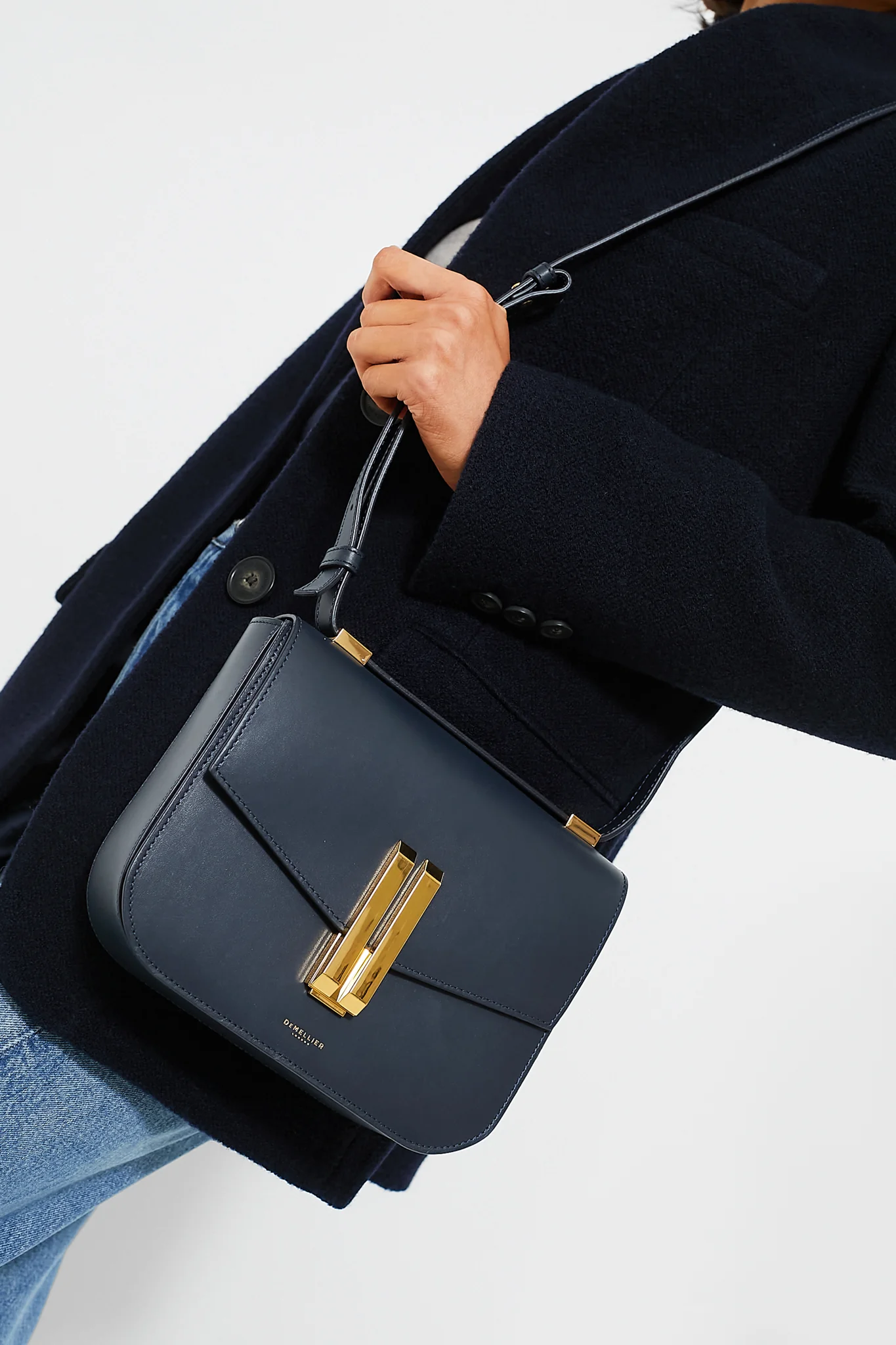 Navy Smooth Vancouver Bag - Image 3