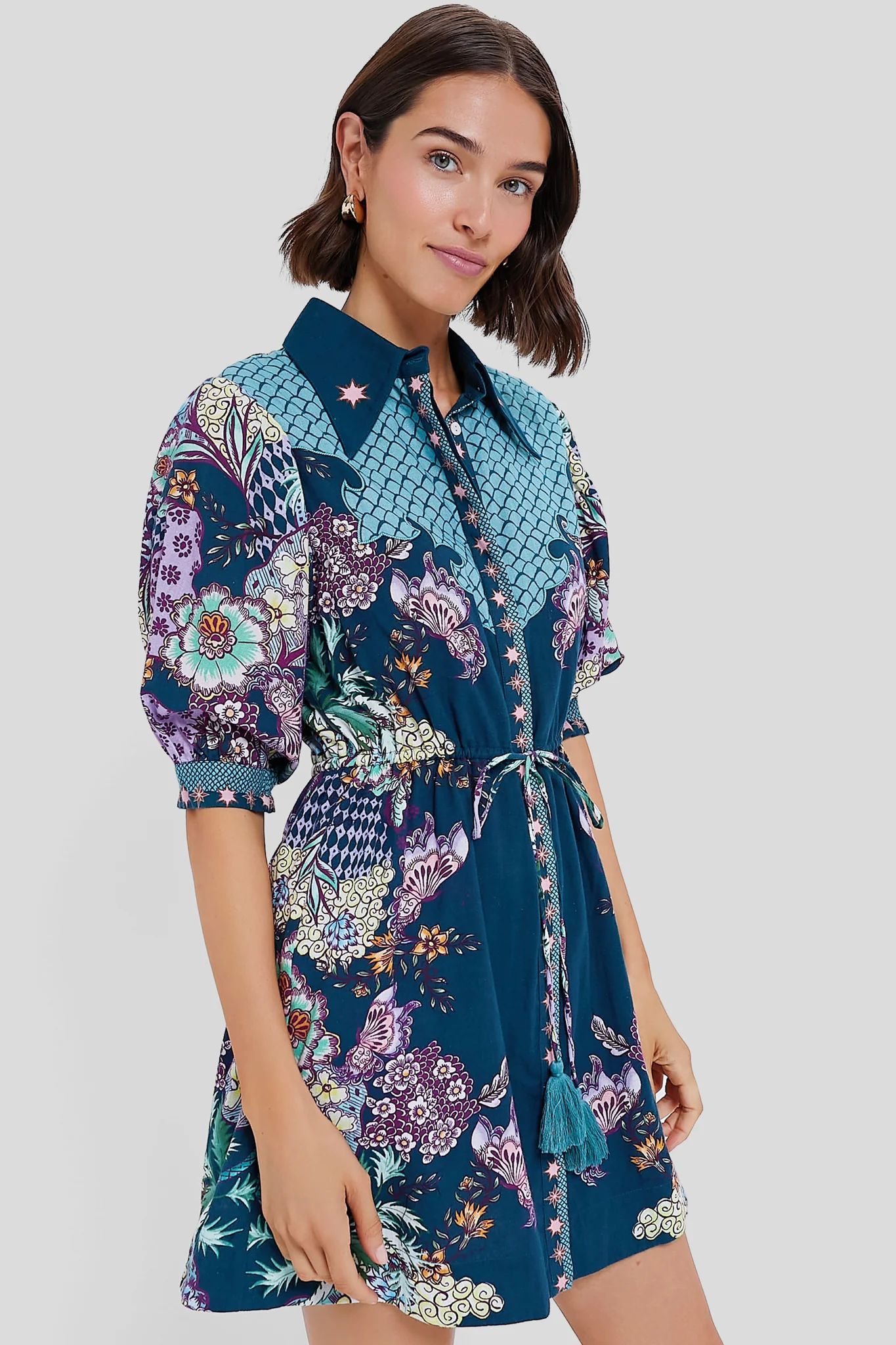 Navy Stargaze Celia Dress - Image 3