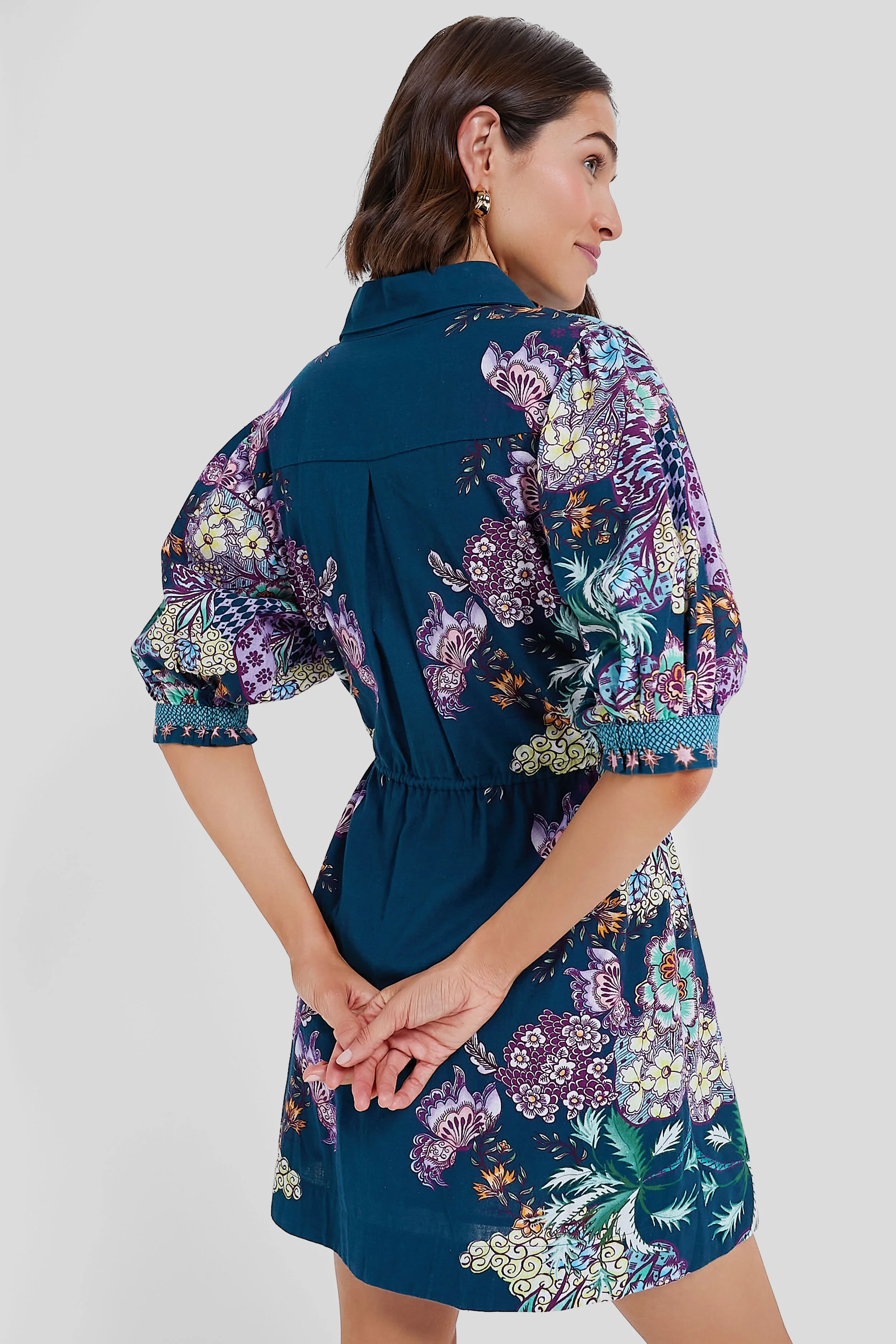 Navy Stargaze Celia Dress - Image 4