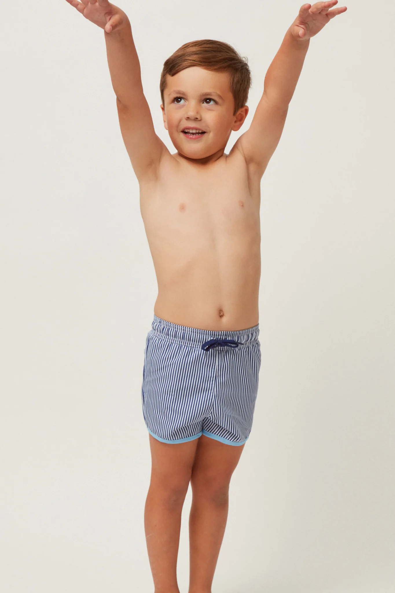 Navy Stripe Boardie - Image 2