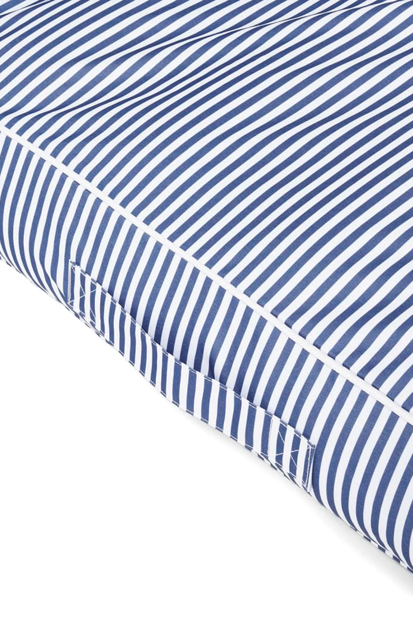 Navy Stripe Luxe Lie-on Lounger Float - Image 4