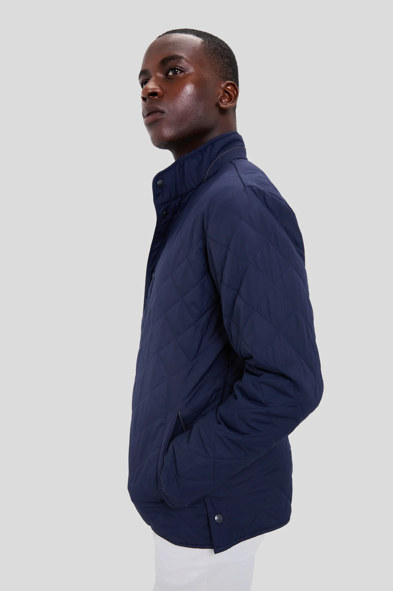 Navy Suffolk Coat - Image 2
