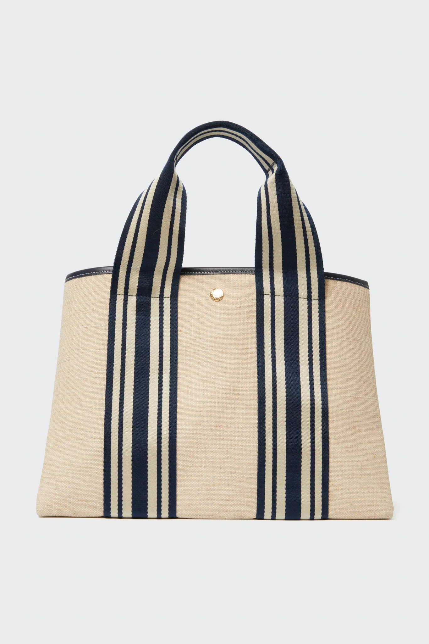 Navy Traversee M Linen Tote - Image 5