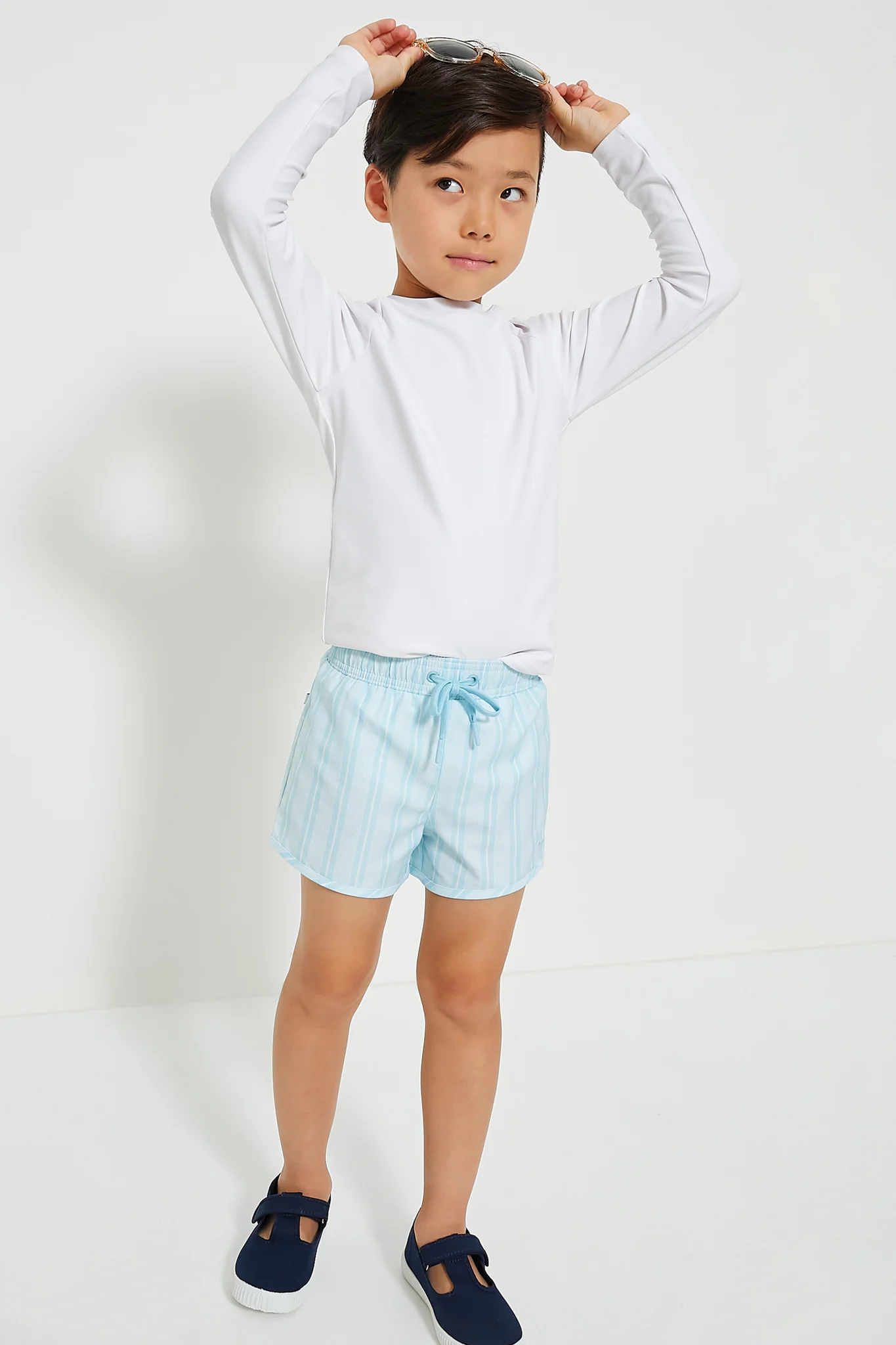 Navy Velcro T-Straps - Image 3