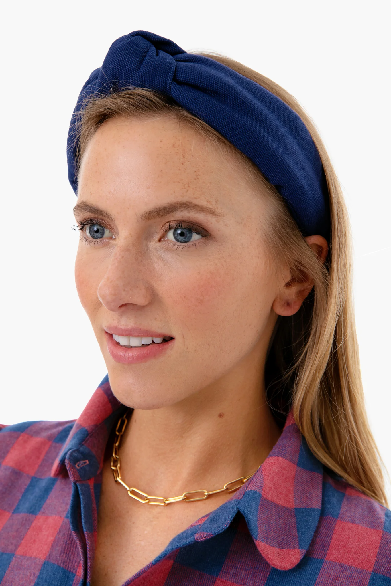 Navy Woven Headband - Image 2