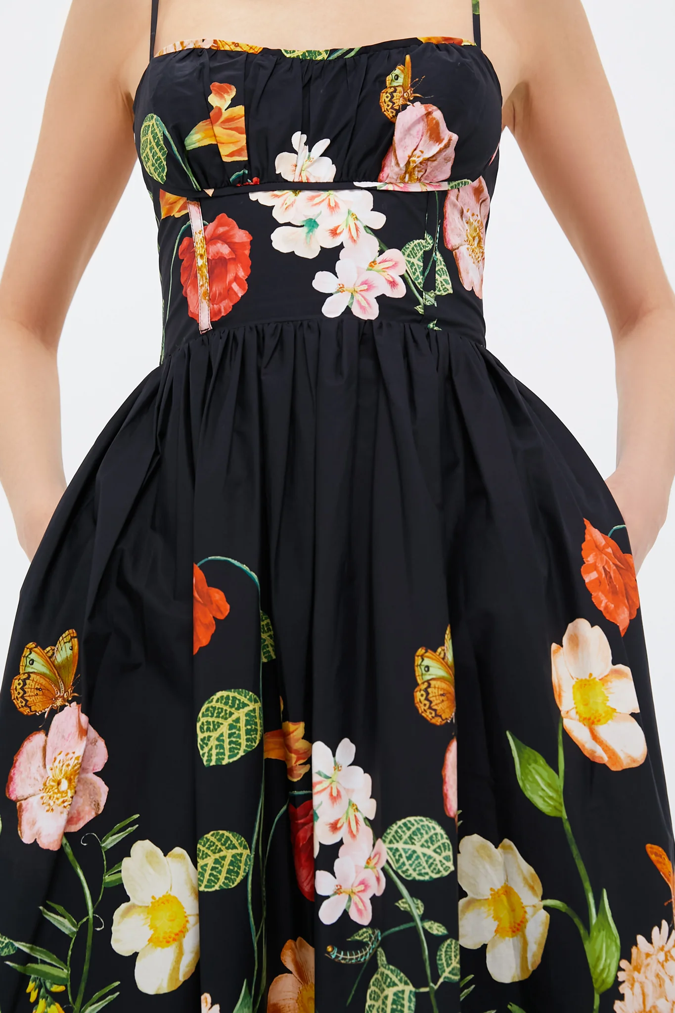 Nectar Black Alba Midi Dress - Image 5