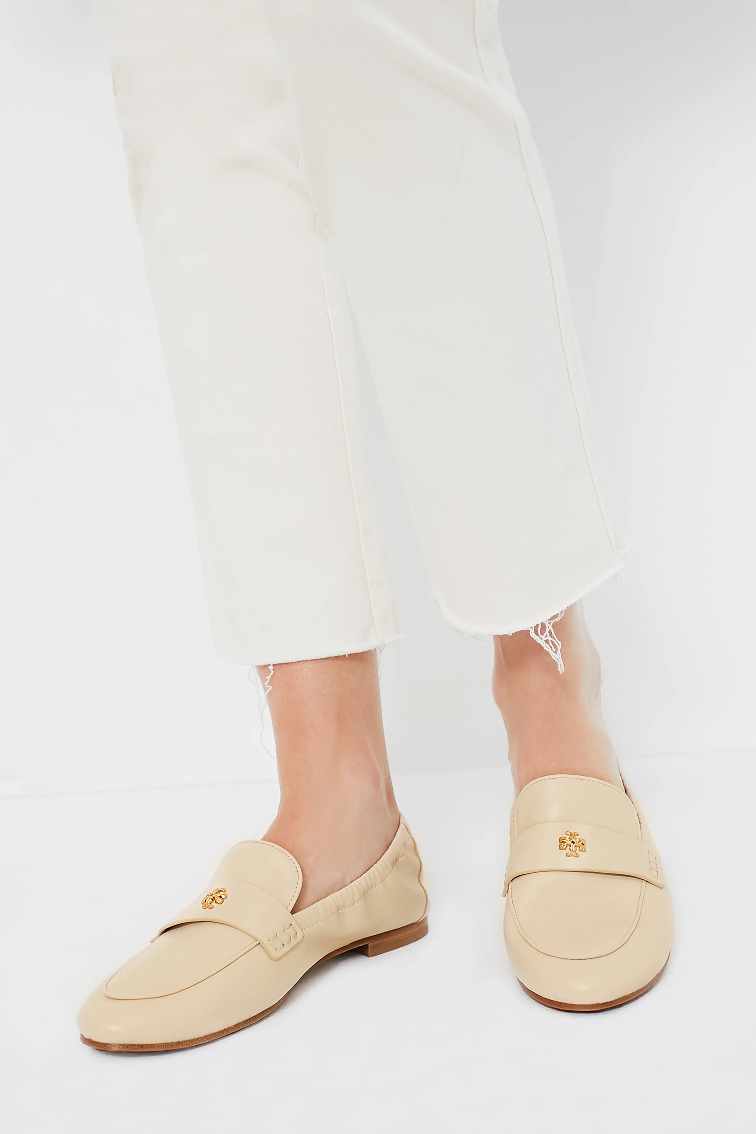New Cream Ballet Loafer - Image 3