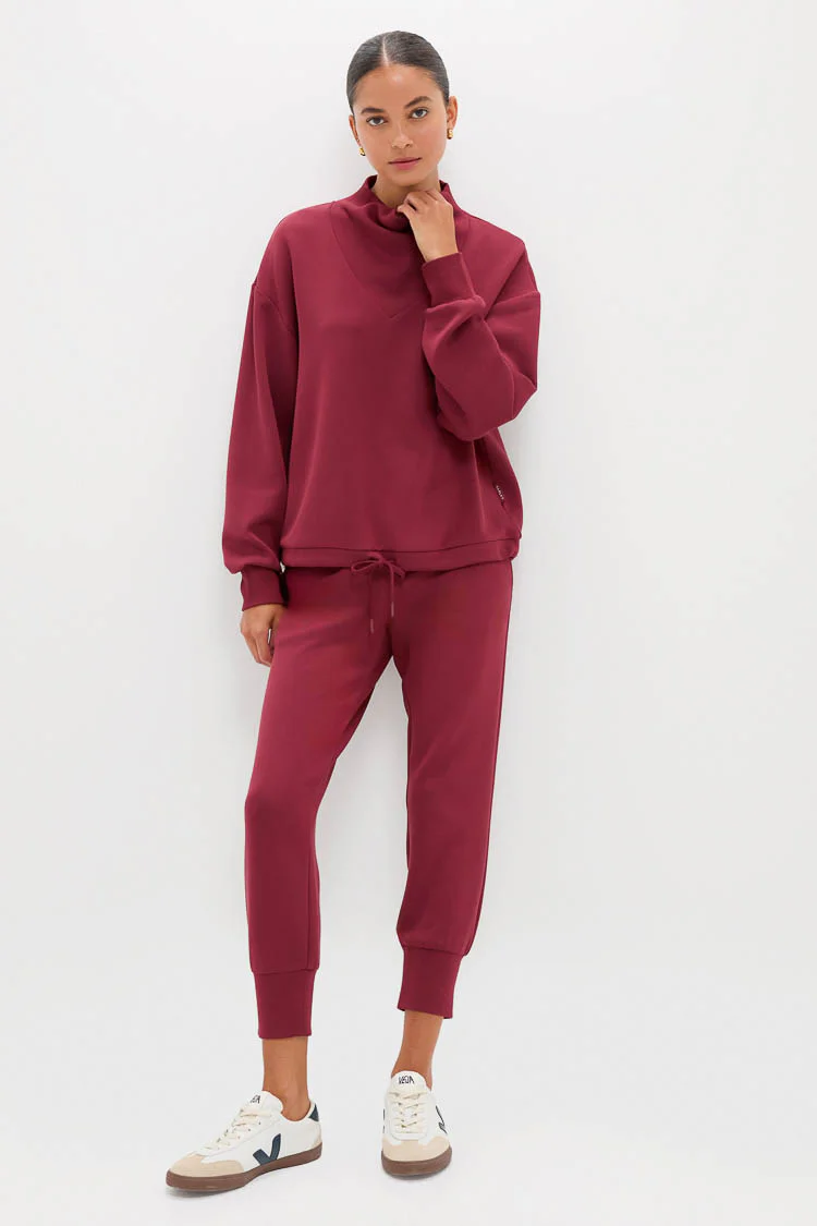 New Maroon The Slim Cuff Pant 25 - Image 6