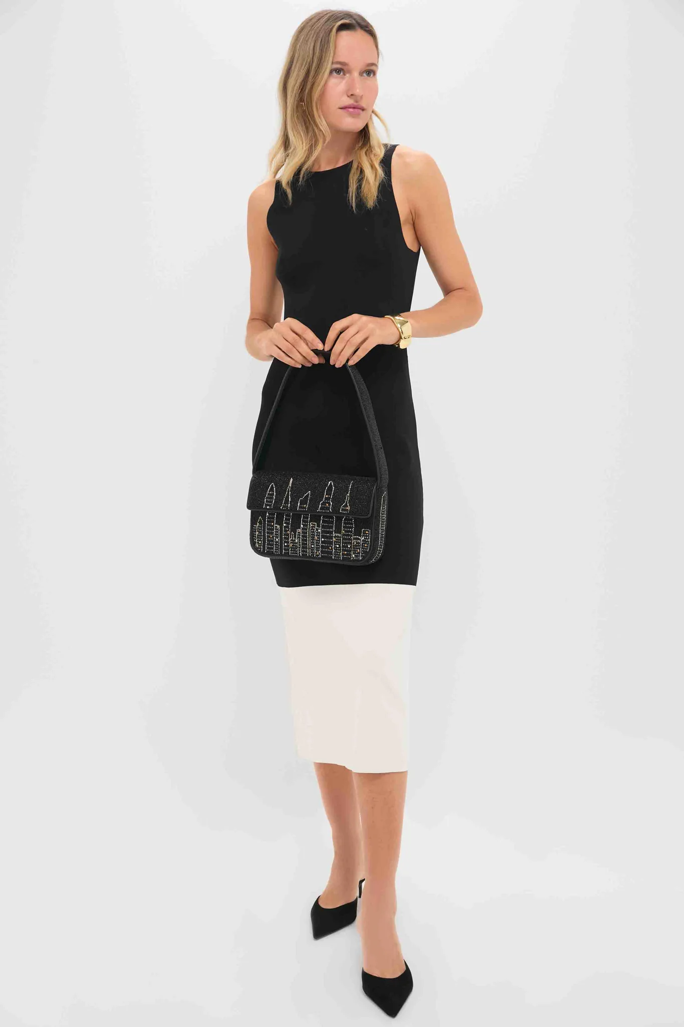 New York Skyline Tommy Beaded Bag - Image 3