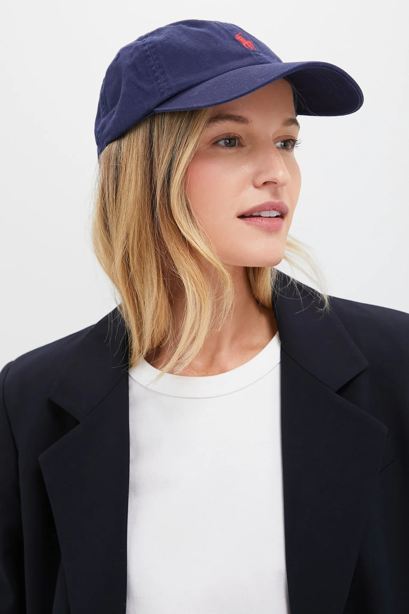 Newport Navy and Red Polo Sports Cap - Image 2