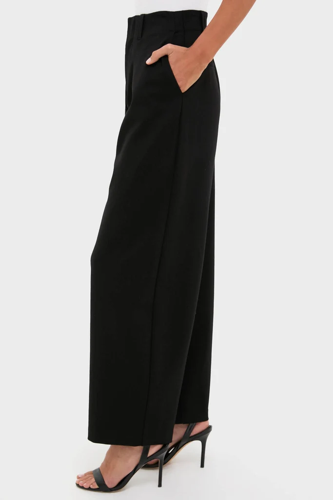 Night Out Eden Pleated Ponte Trouser - Image 3