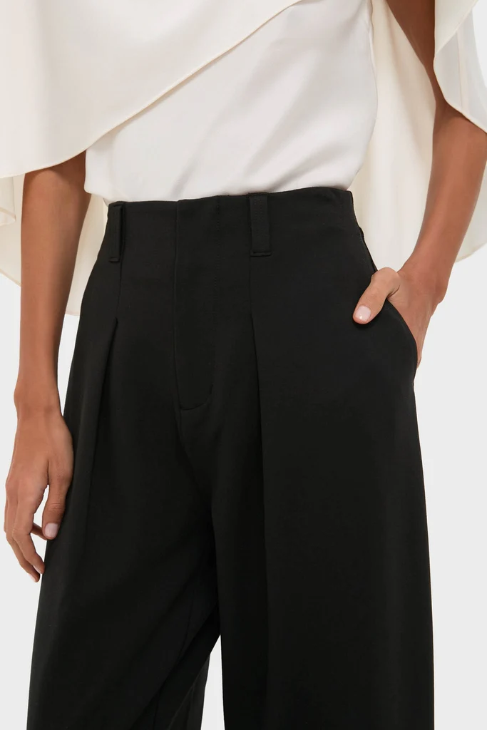 Night Out Eden Pleated Ponte Trouser - Image 5