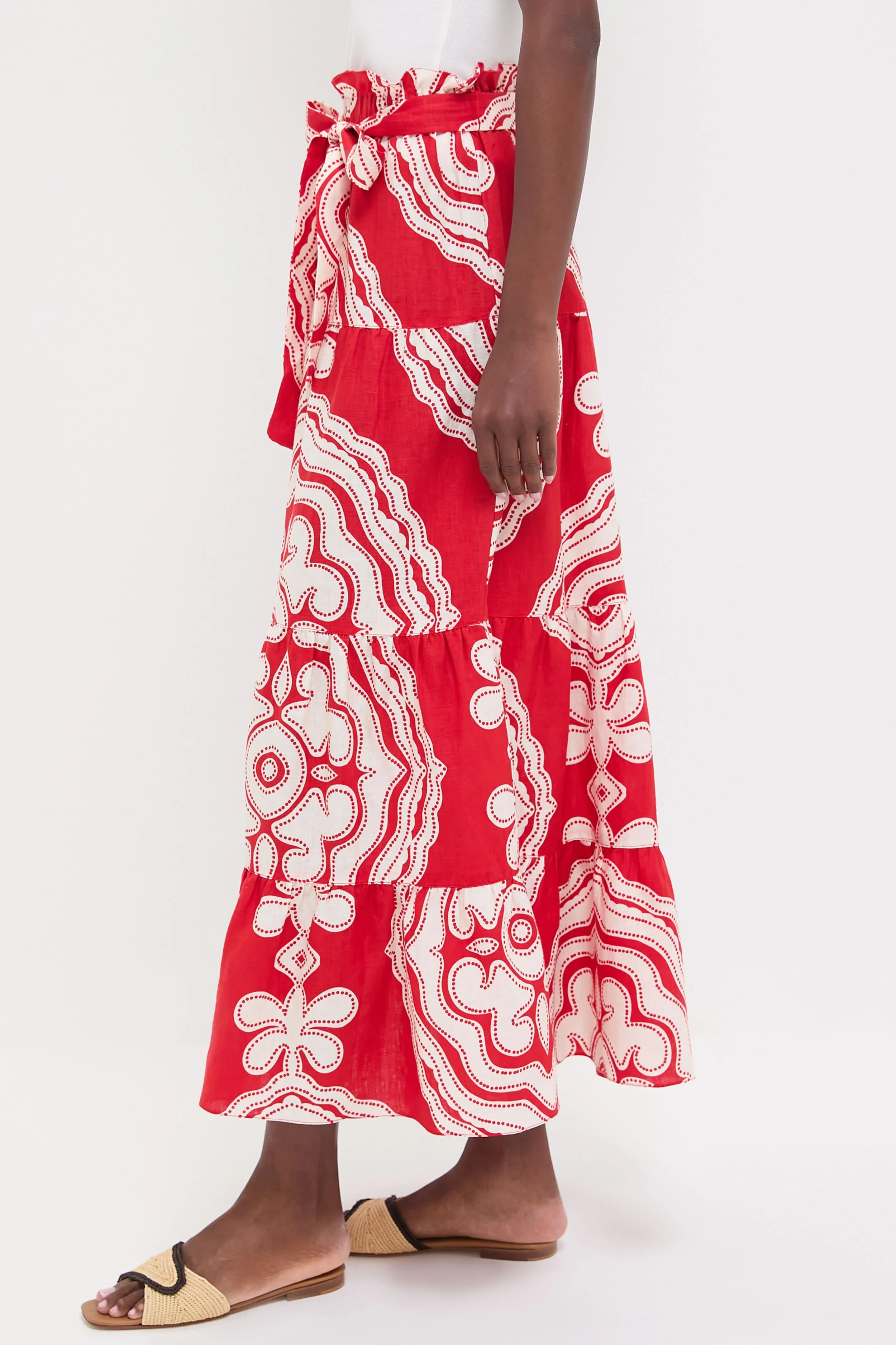 Nike Red Sanaa Skirt - Image 3