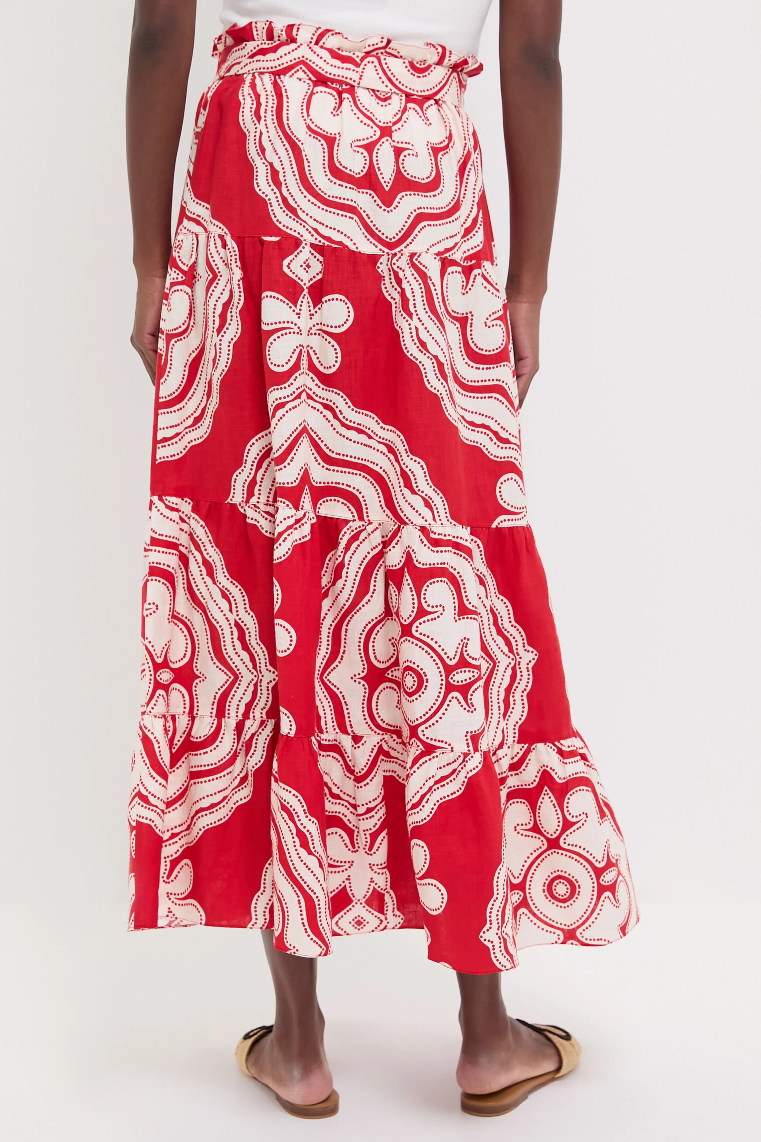 Nike Red Sanaa Skirt - Image 4