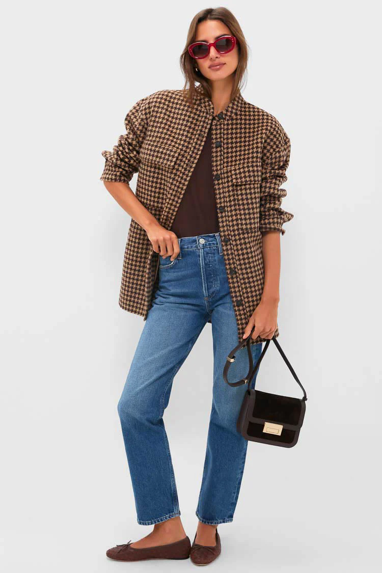 Noir and Noisette Florian Coat - Image 2