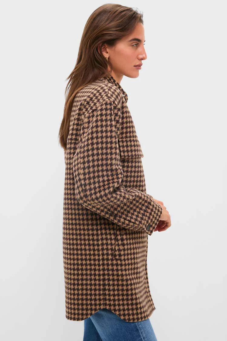 Noir and Noisette Florian Coat - Image 3