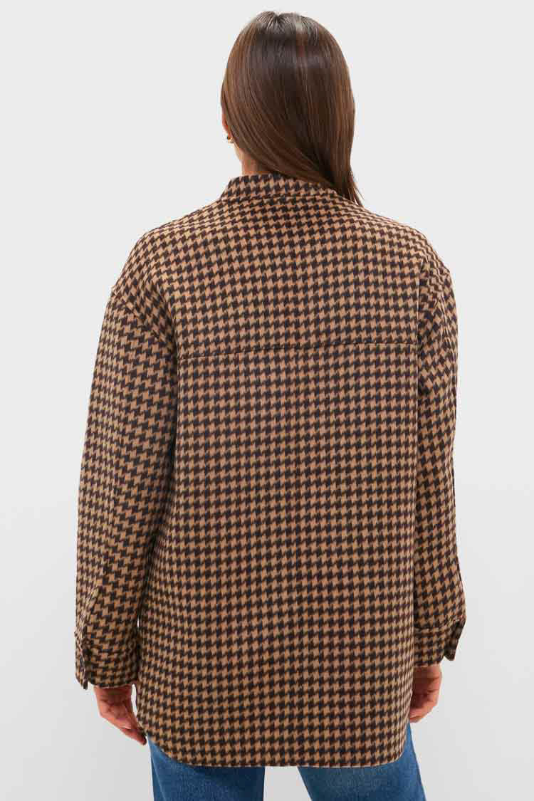 Noir and Noisette Florian Coat - Image 4