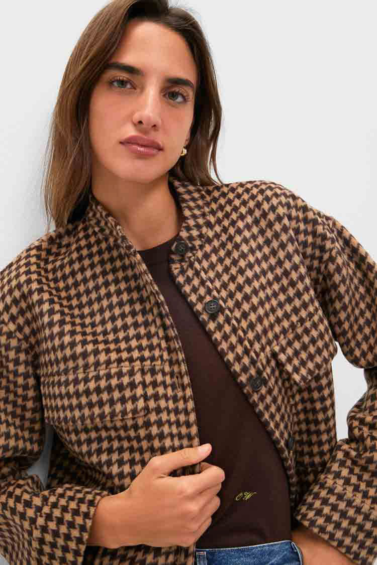 Noir and Noisette Florian Coat - Image 5