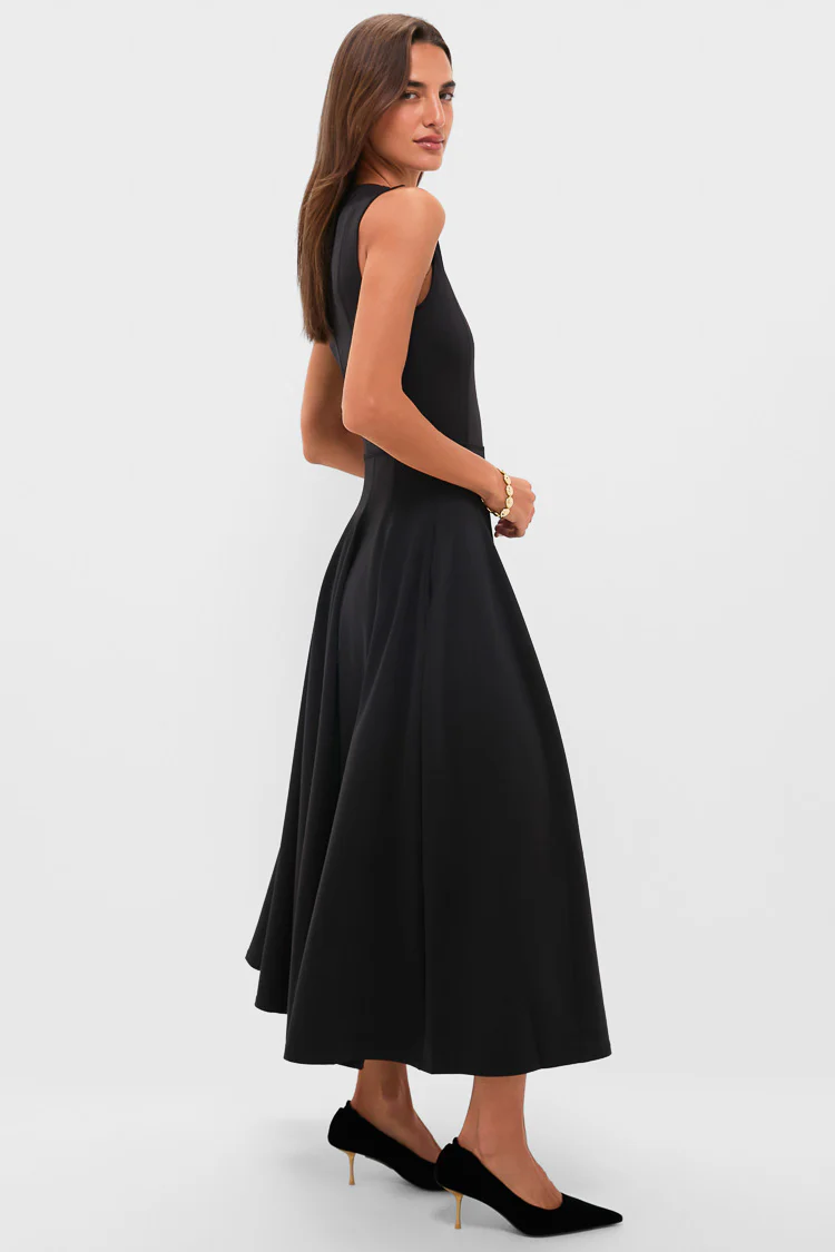 Noir Miri U-Neck Sleeveless Dress - Image 3