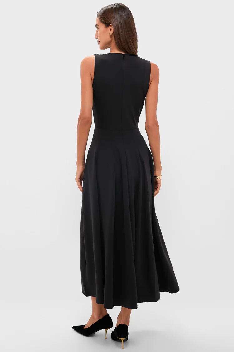 Noir Miri U-Neck Sleeveless Dress - Image 4