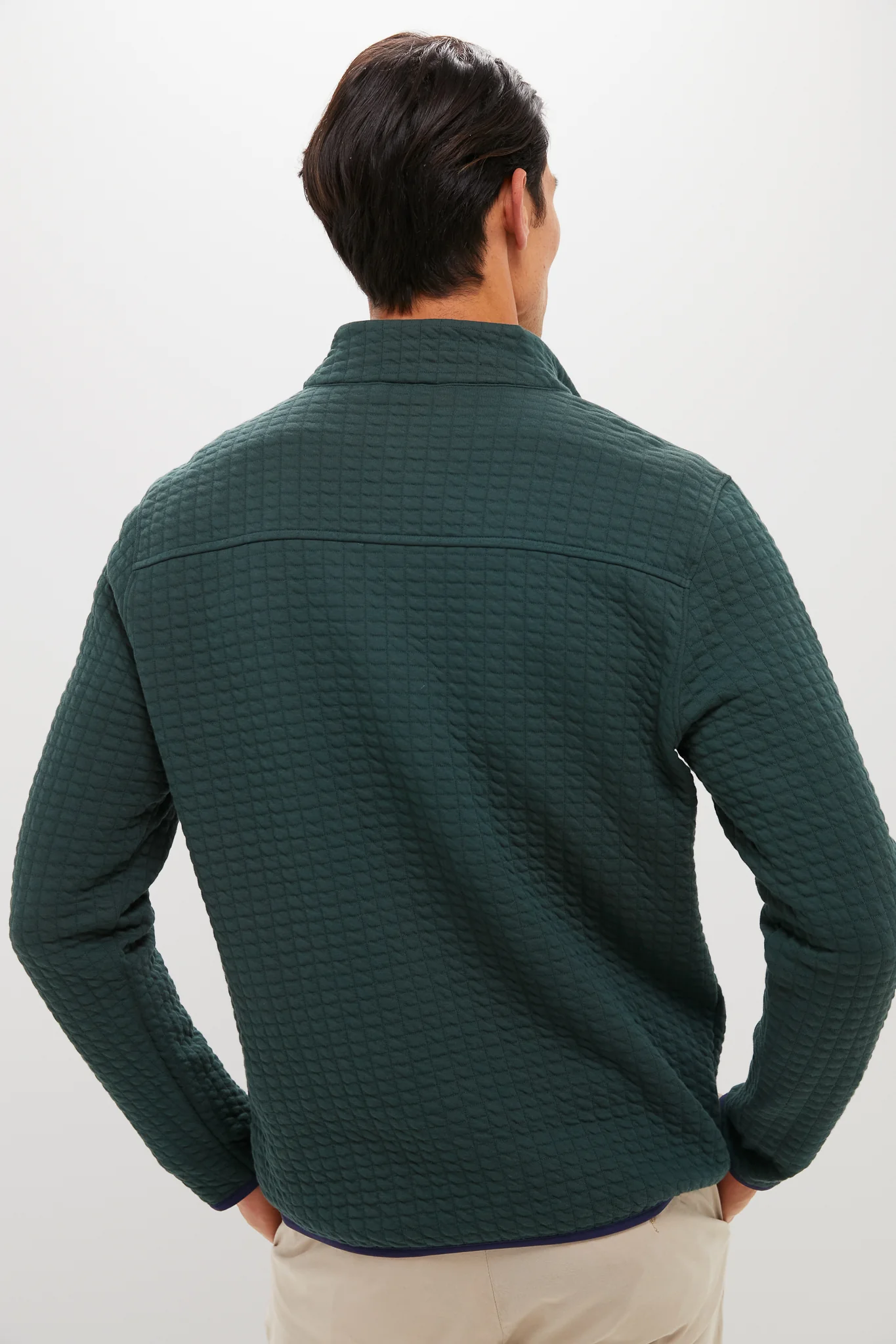 Nordic Pine Quad Quilted Quarter Zip - Image 4