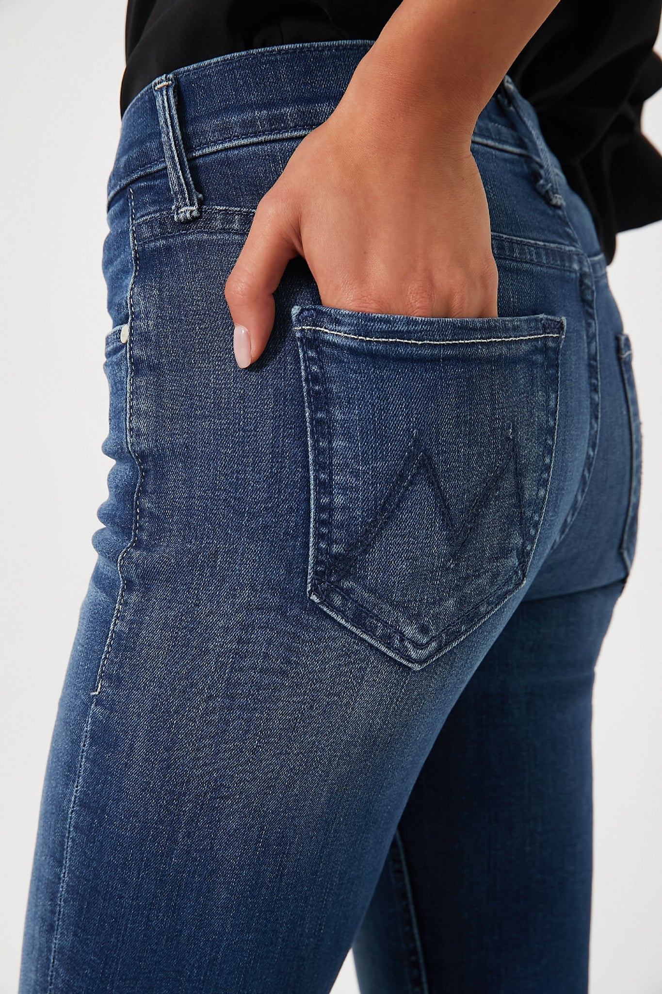Nothing Between Us The Mid Rise Dazzler Ankle Fray - Image 6
