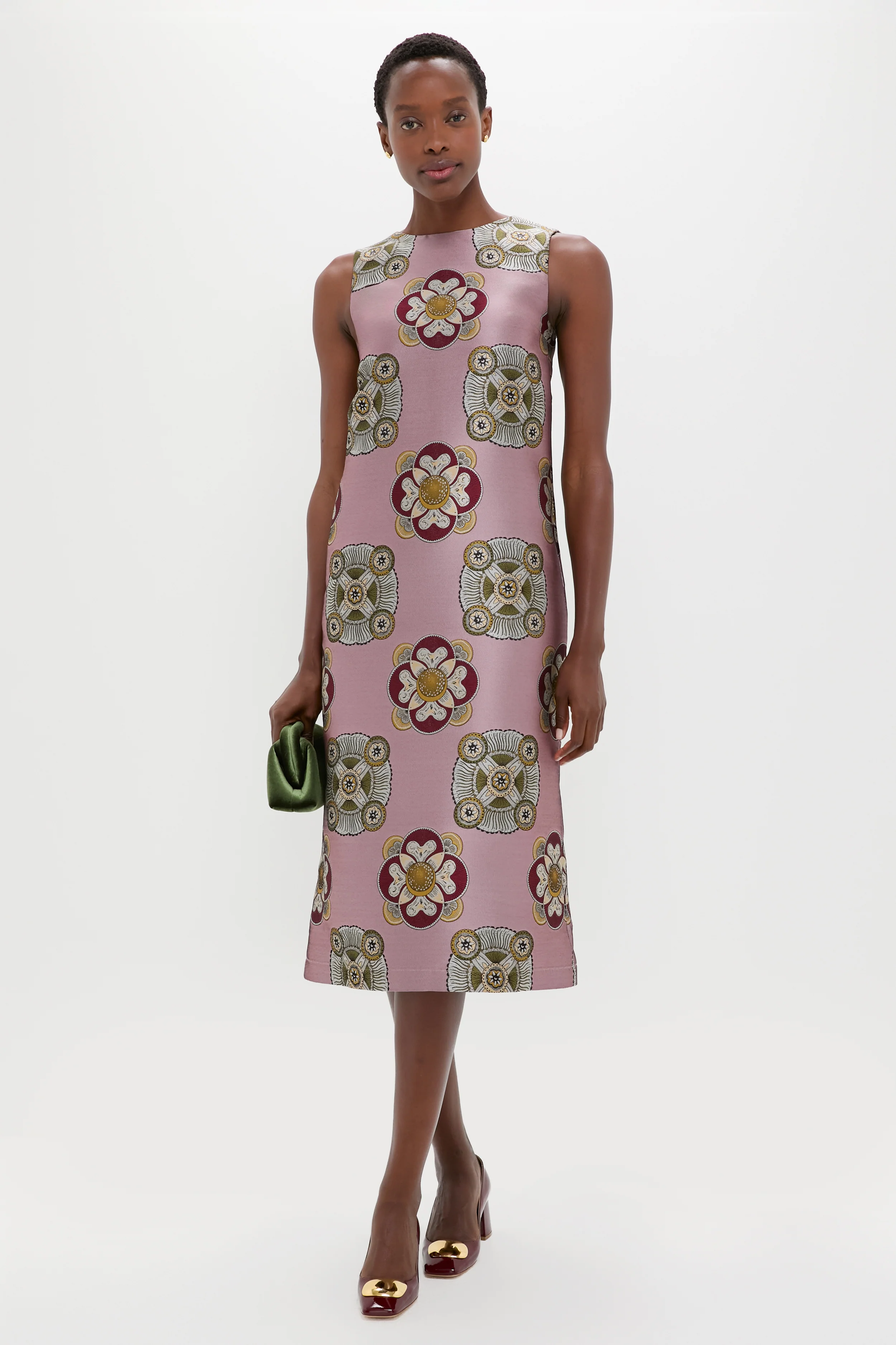 Nucleus Pink Column Dress - Image 2