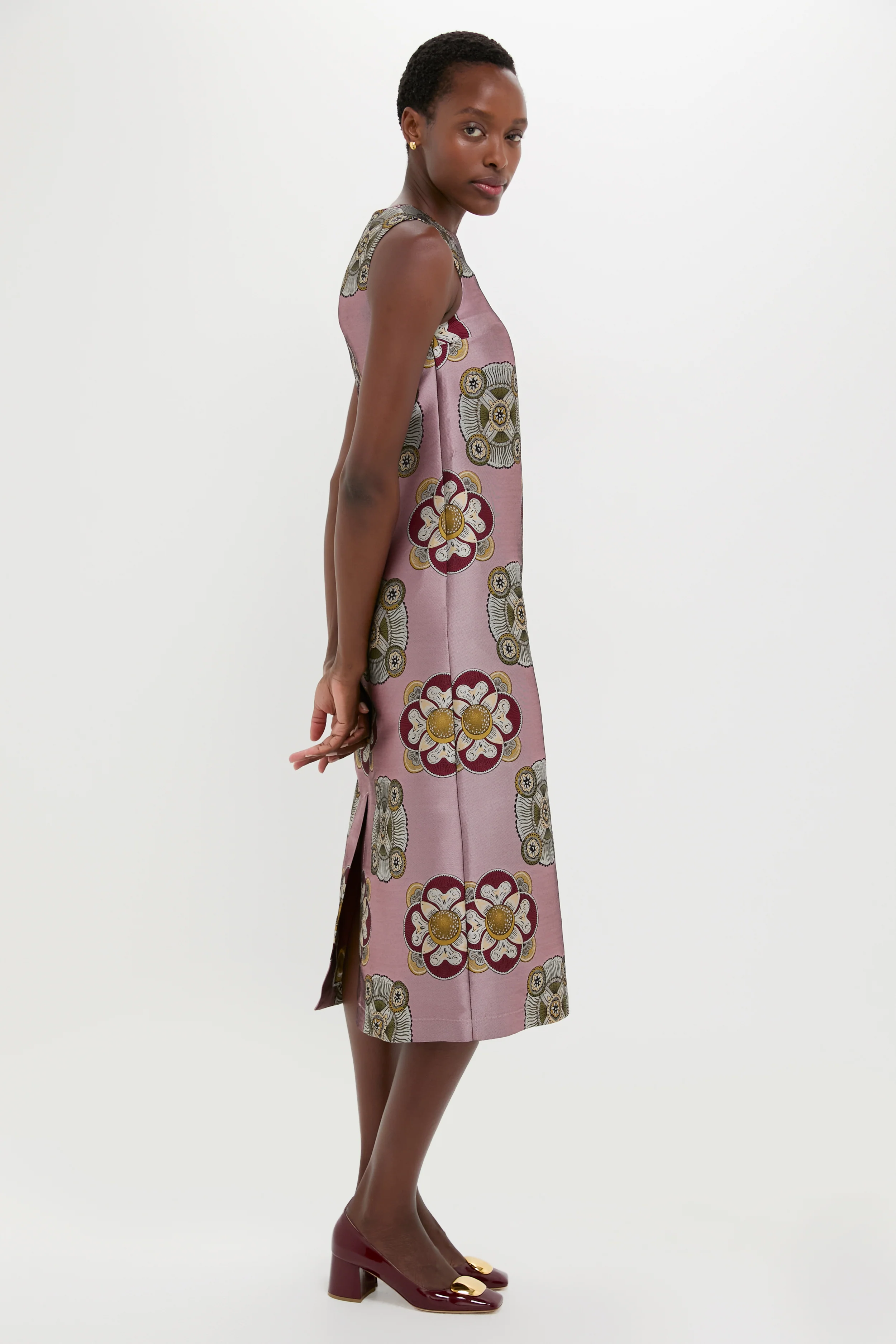 Nucleus Pink Column Dress - Image 3